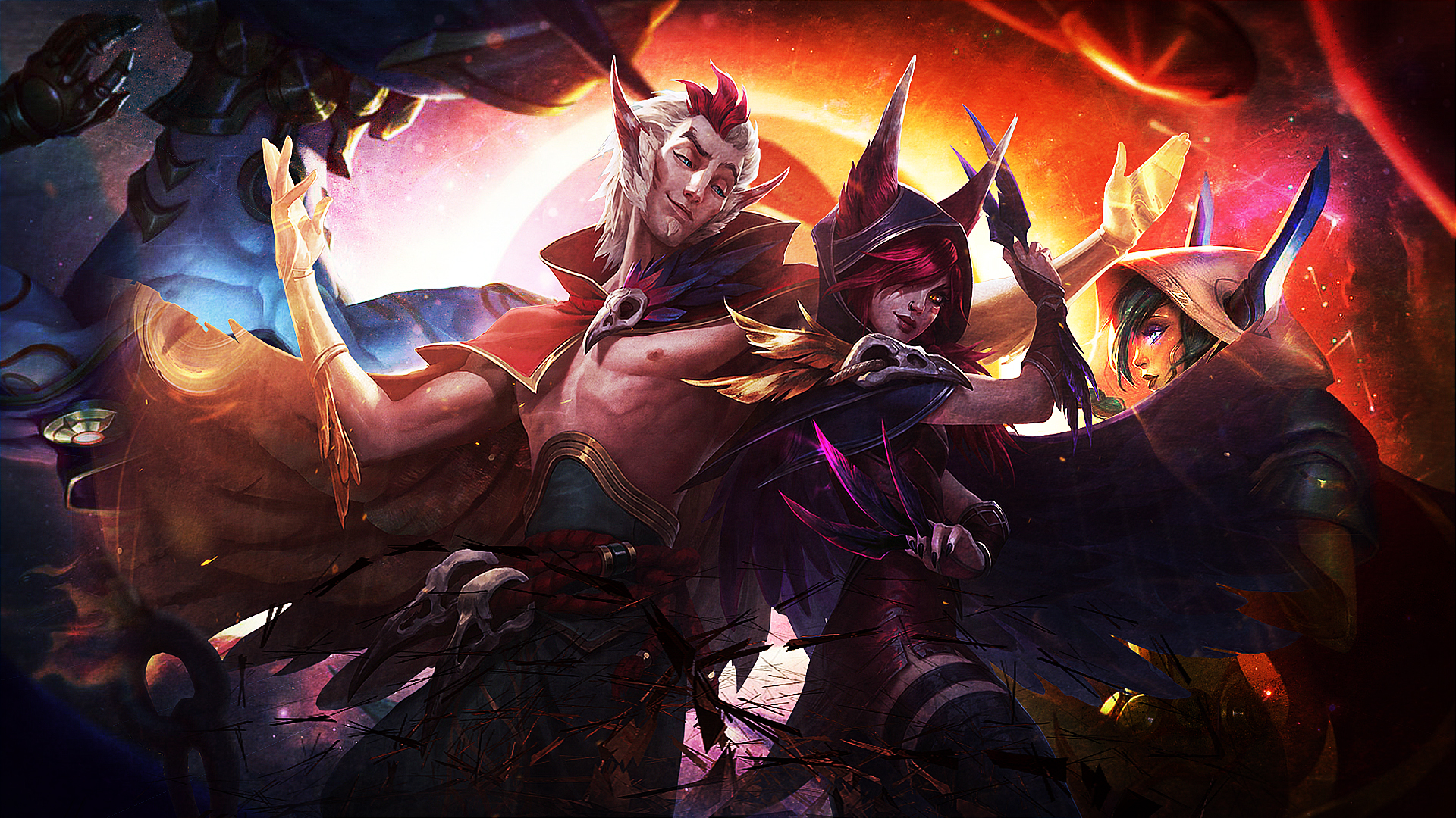 Xayah League of Legends Wallpapers