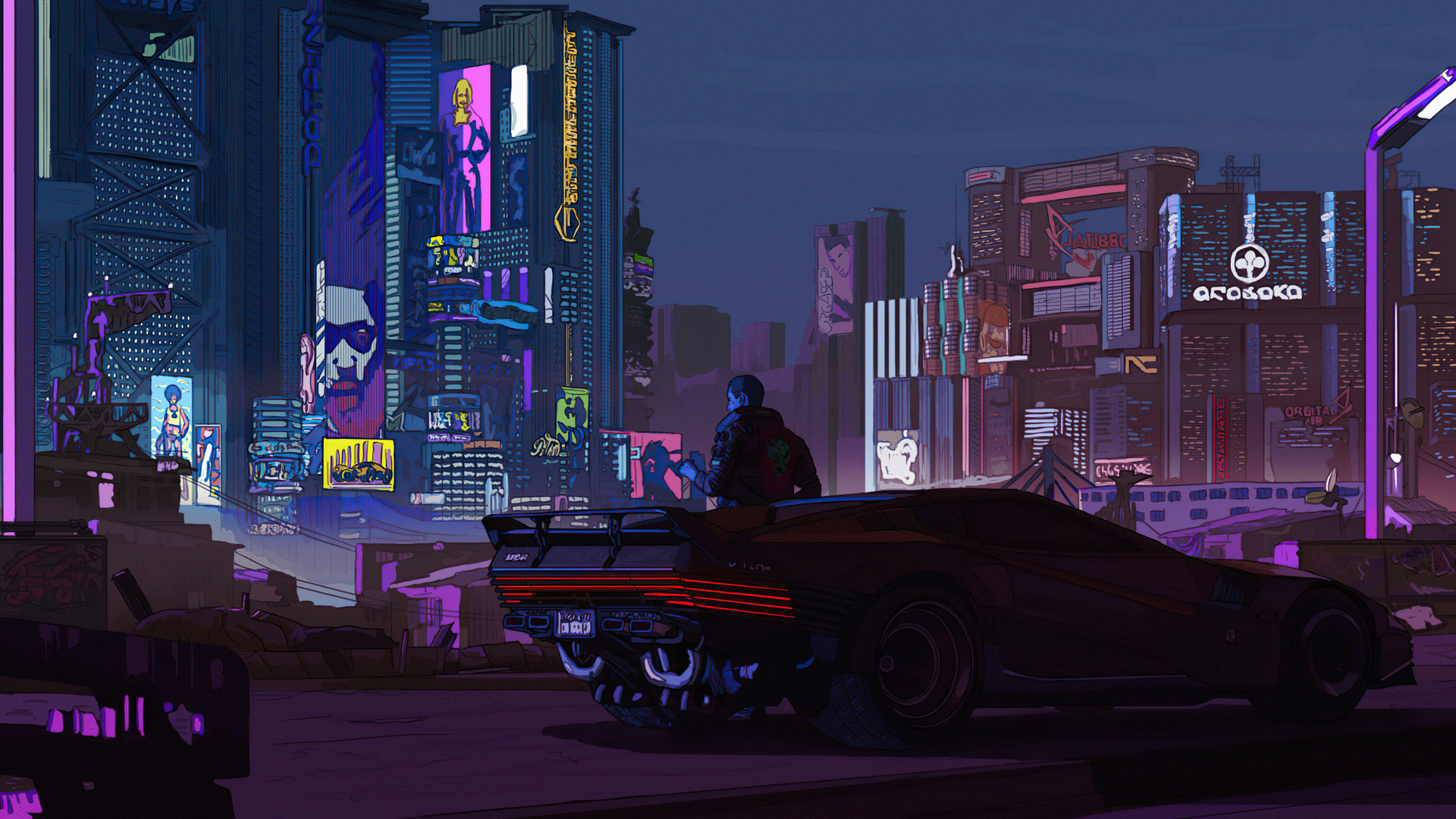 Your Night City Cyberpunk 2077 Wallpapers