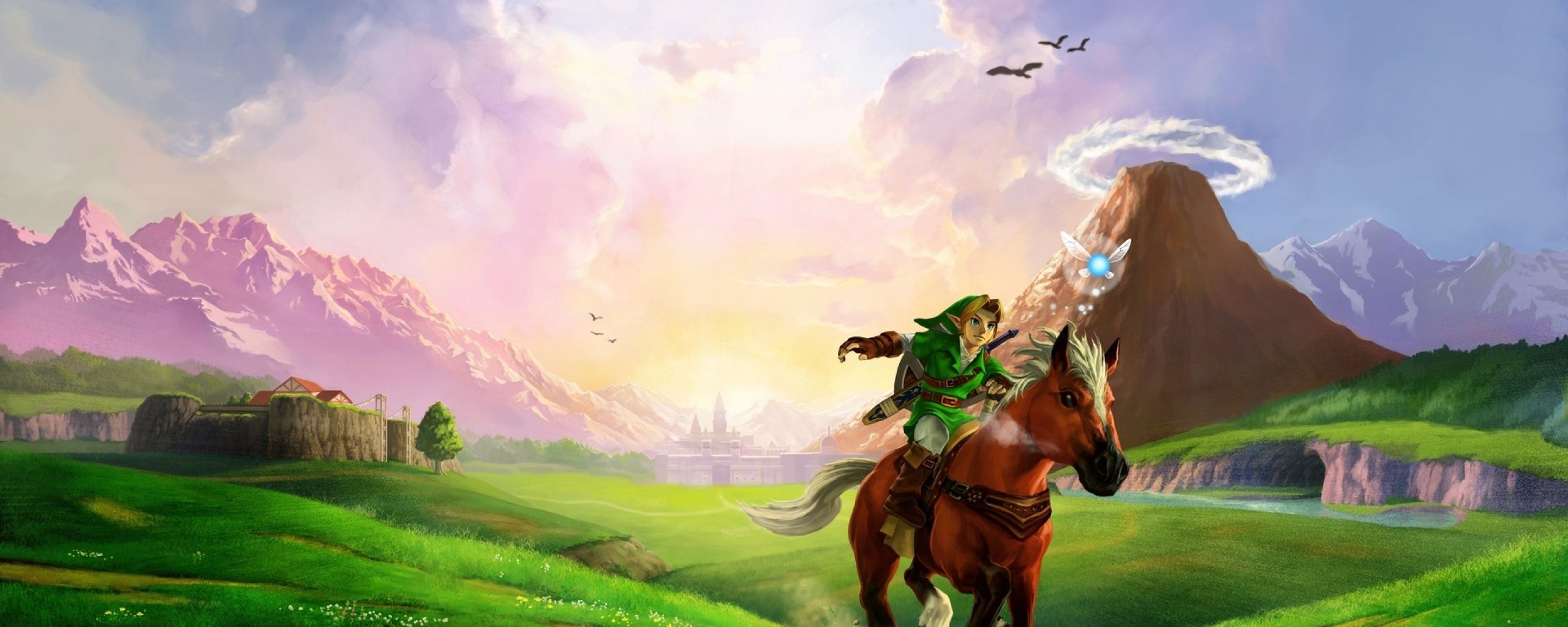 zelda dual screen Wallpapers