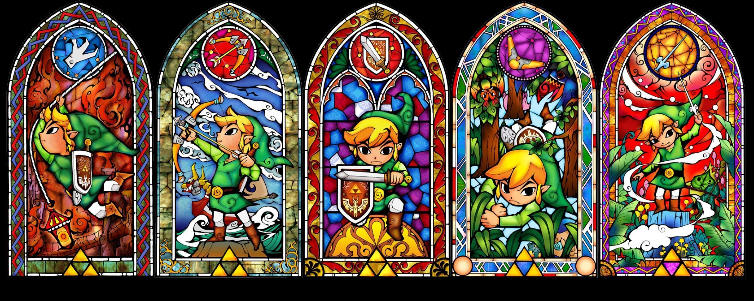 zelda dual screen Wallpapers