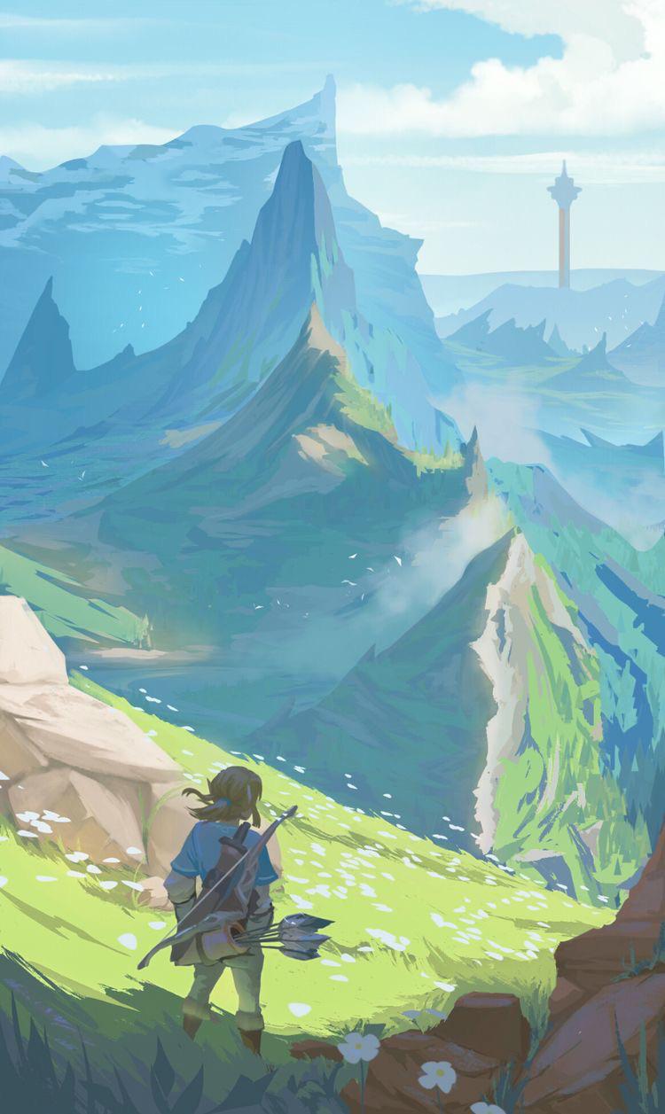 zelda landscape Wallpapers