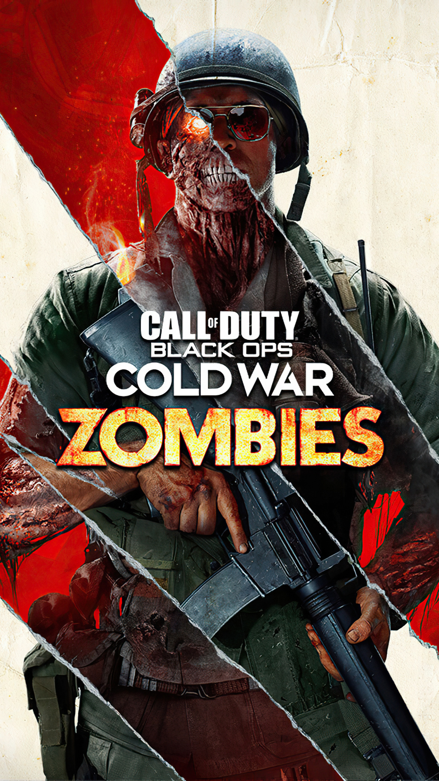Zombies Fight in Call of Duty Cold War Wallpapers