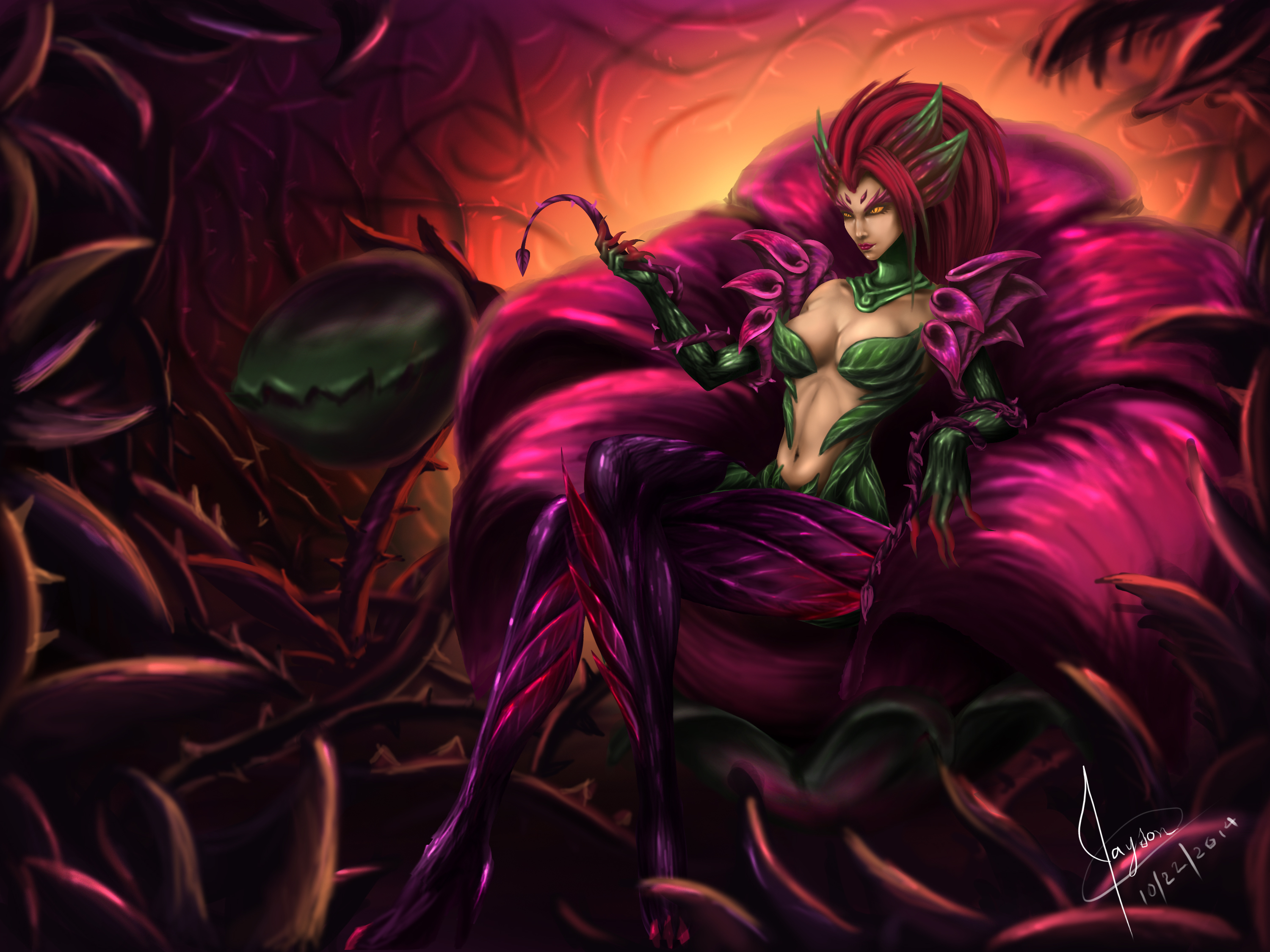 Zyra League Of Legends Wallpapers