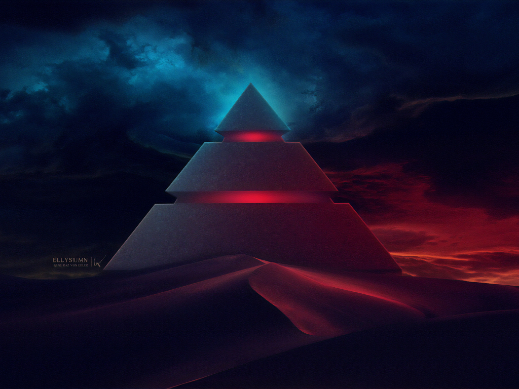 4K Fantasy Pyramid
 Wallpapers