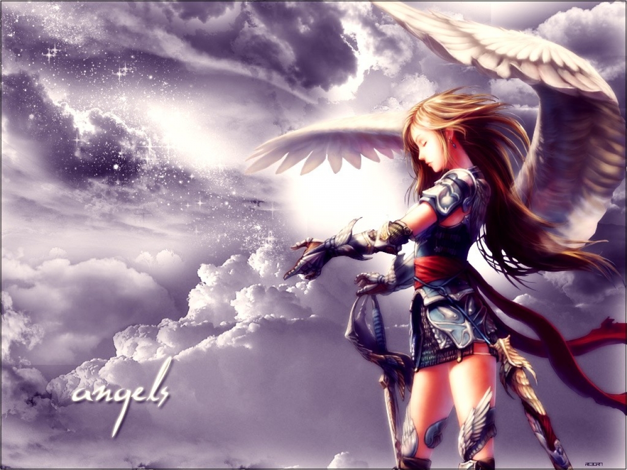 Angel Warrior Arrive
 Wallpapers