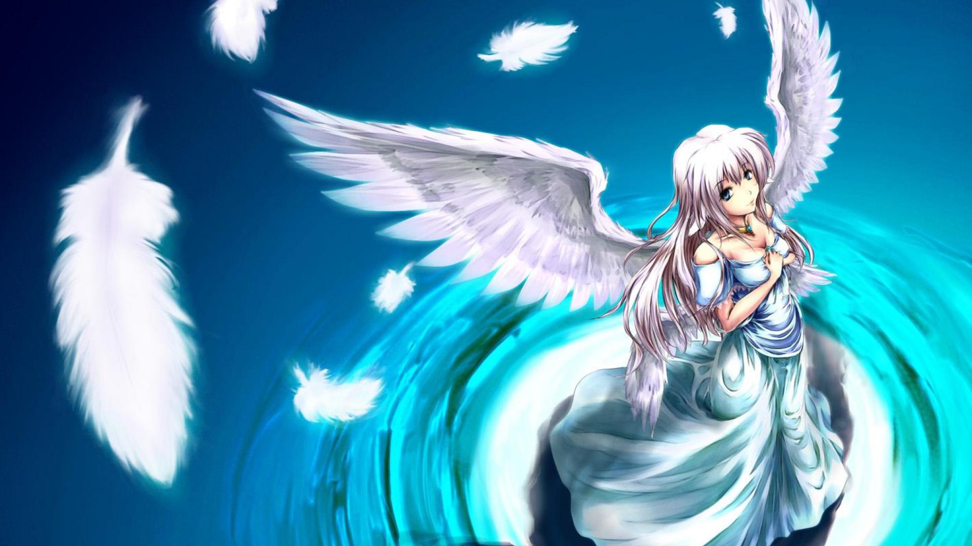 Anime Angel Girl
 Wallpapers