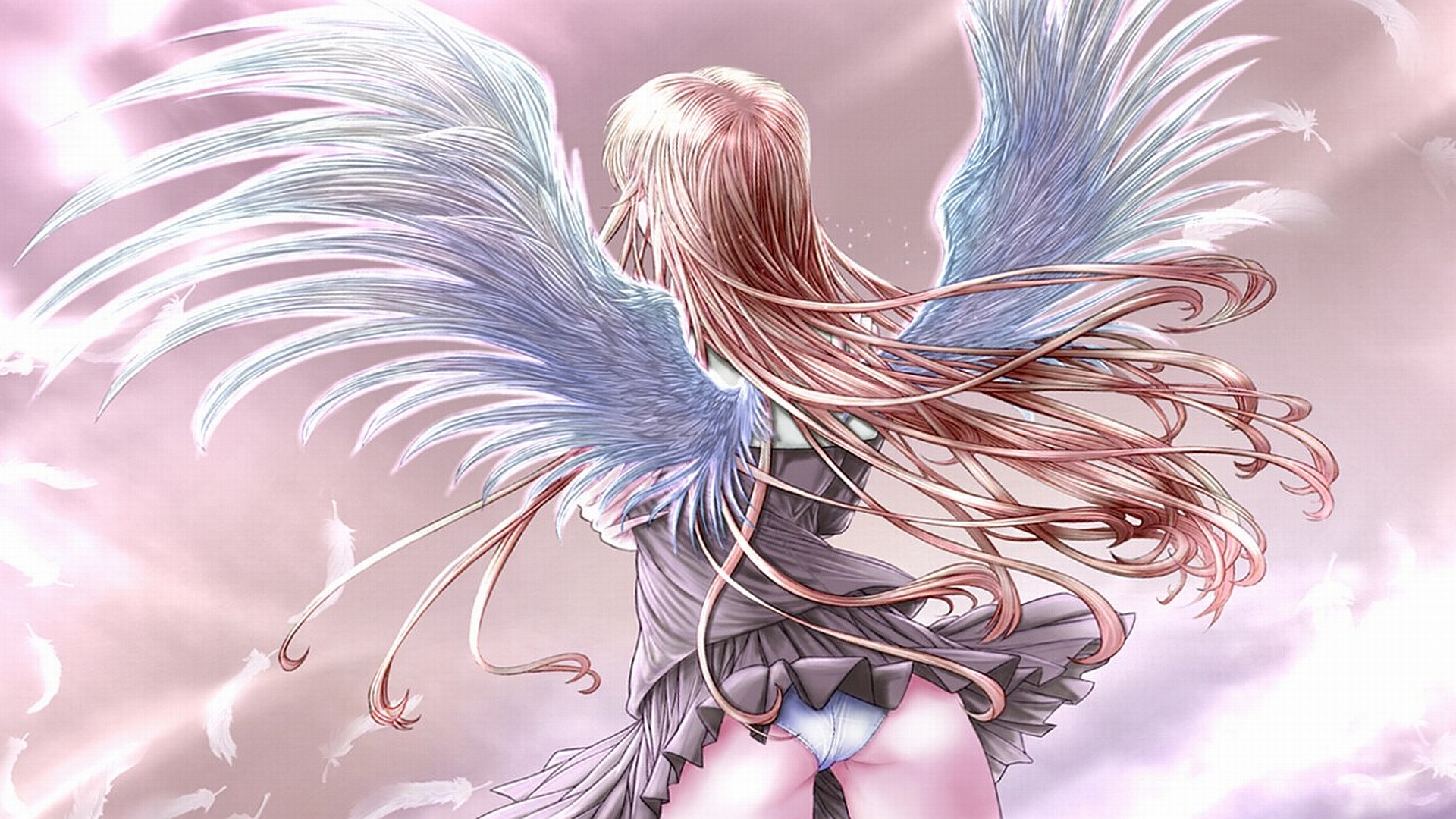 Anime Angel Girl
 Wallpapers