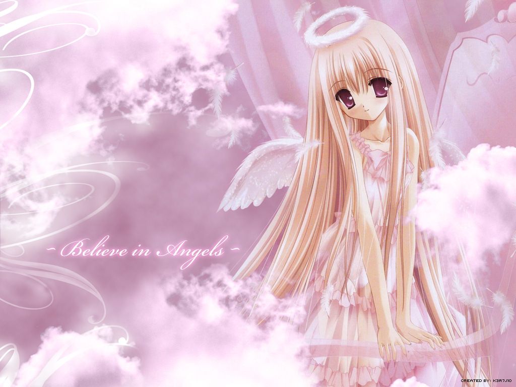 Anime Angel Girl
 Wallpapers