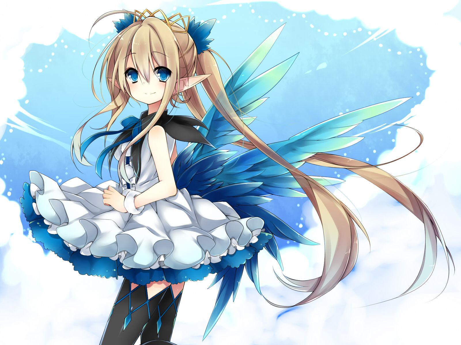 Anime Elf Fantasy Artwork
 Wallpapers