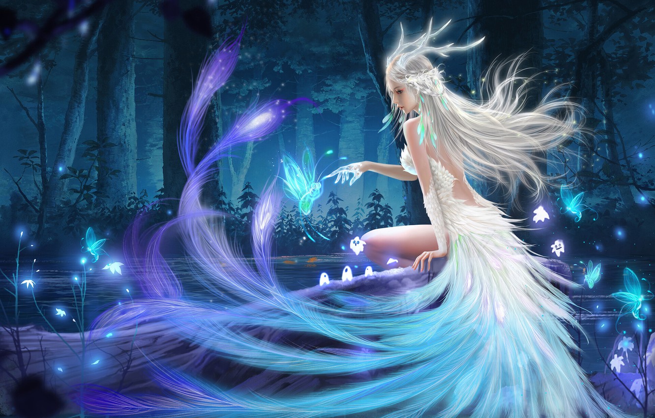 Beautiful Girl Fantasy Art
 Wallpapers