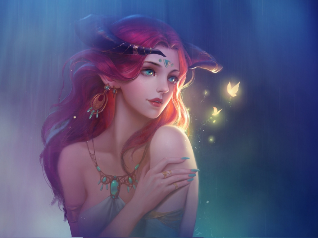 Beautiful Girl Fantasy Art
 Wallpapers