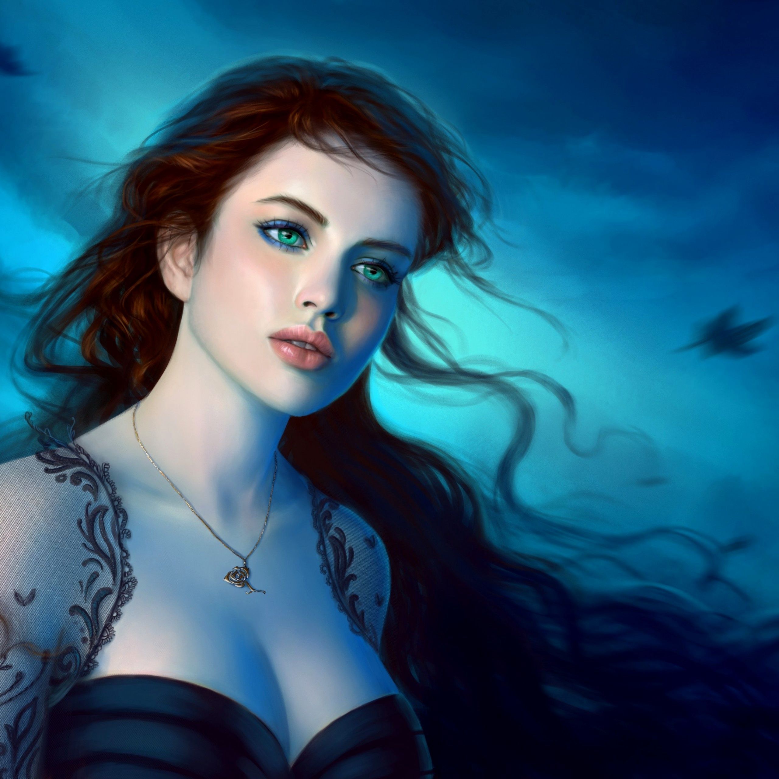 Beautiful Girl Fantasy Art
 Wallpapers