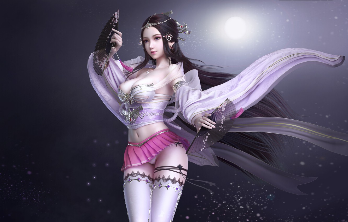 Beautiful Girl Fantasy Art
 Wallpapers