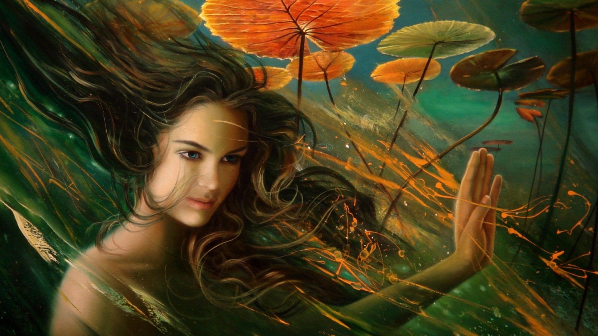 Beautiful Girl Fantasy Art
 Wallpapers