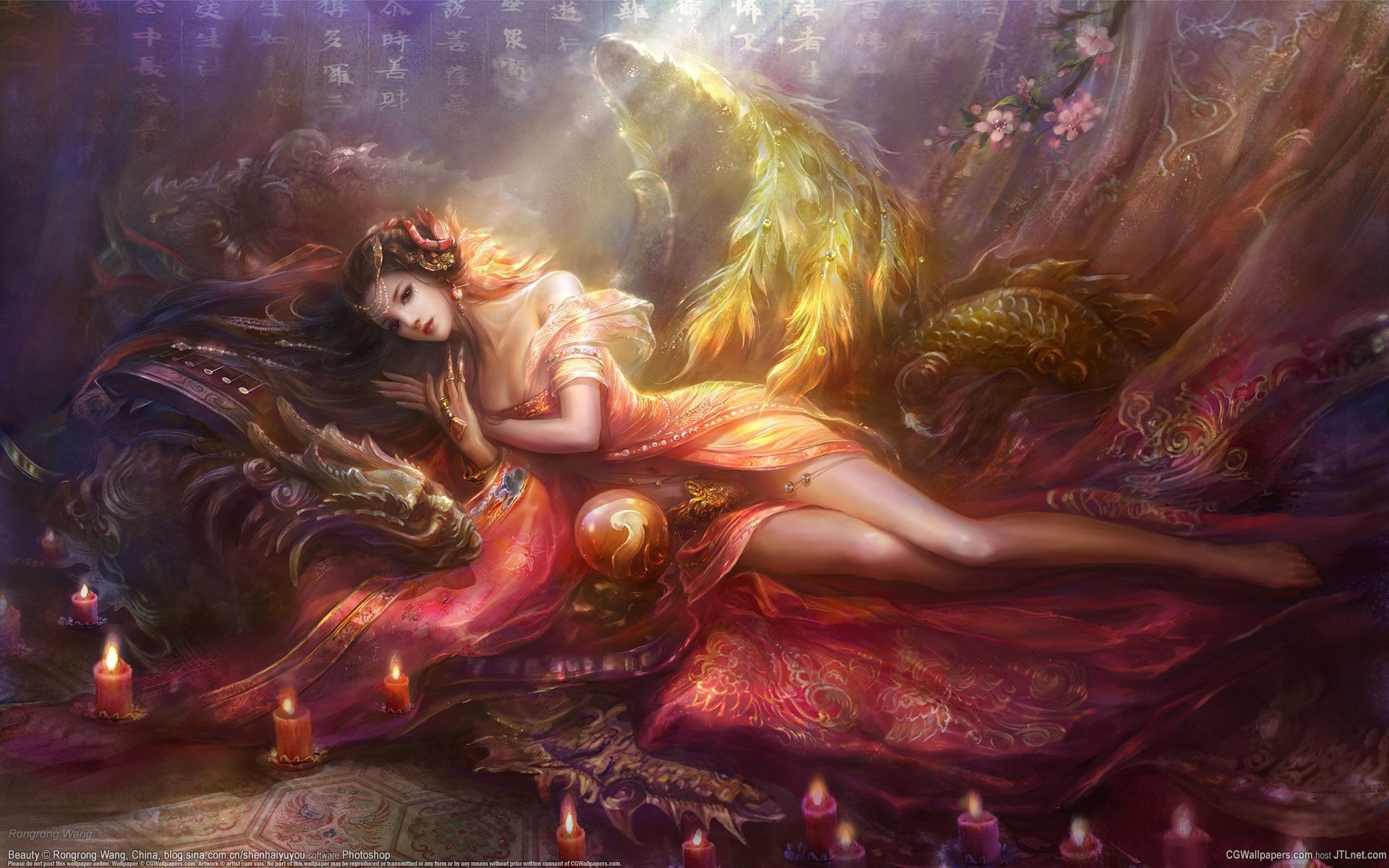 Beautiful Girl Fantasy Art
 Wallpapers