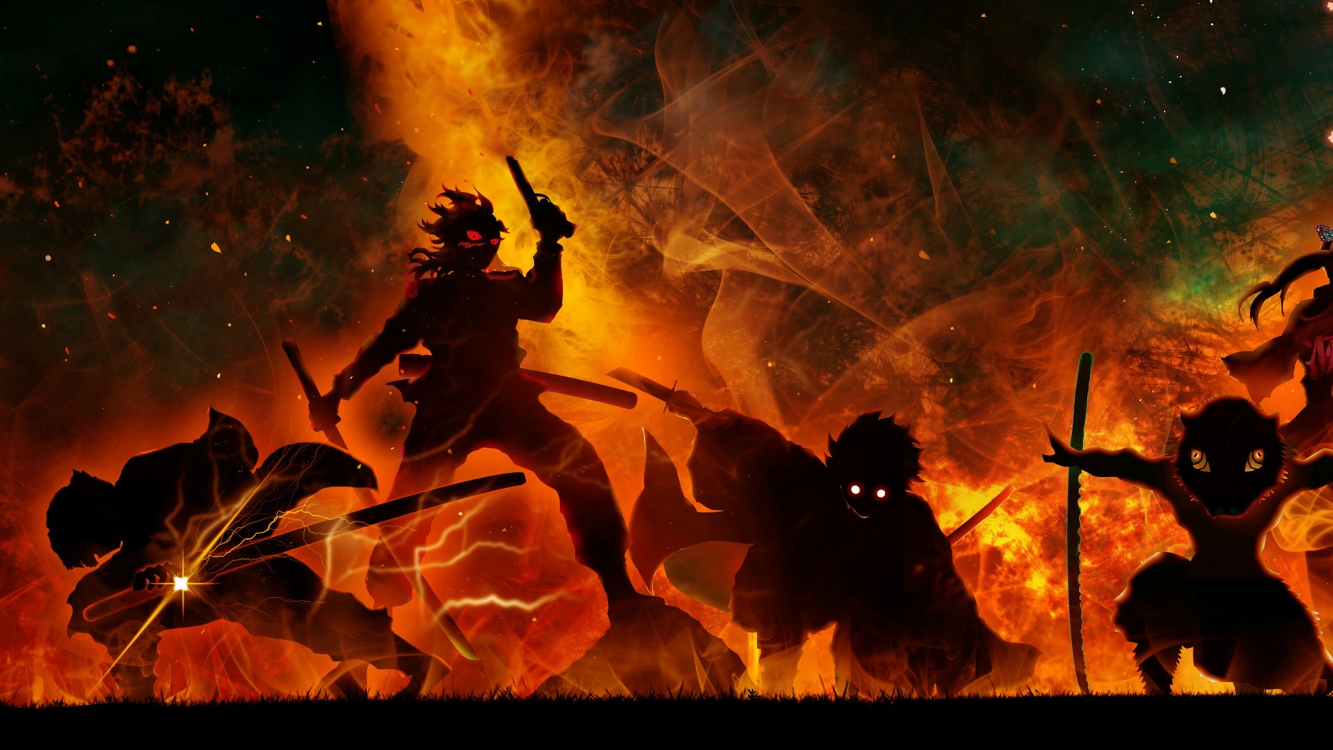 Demon Slayer Hd Desktop
 Wallpapers