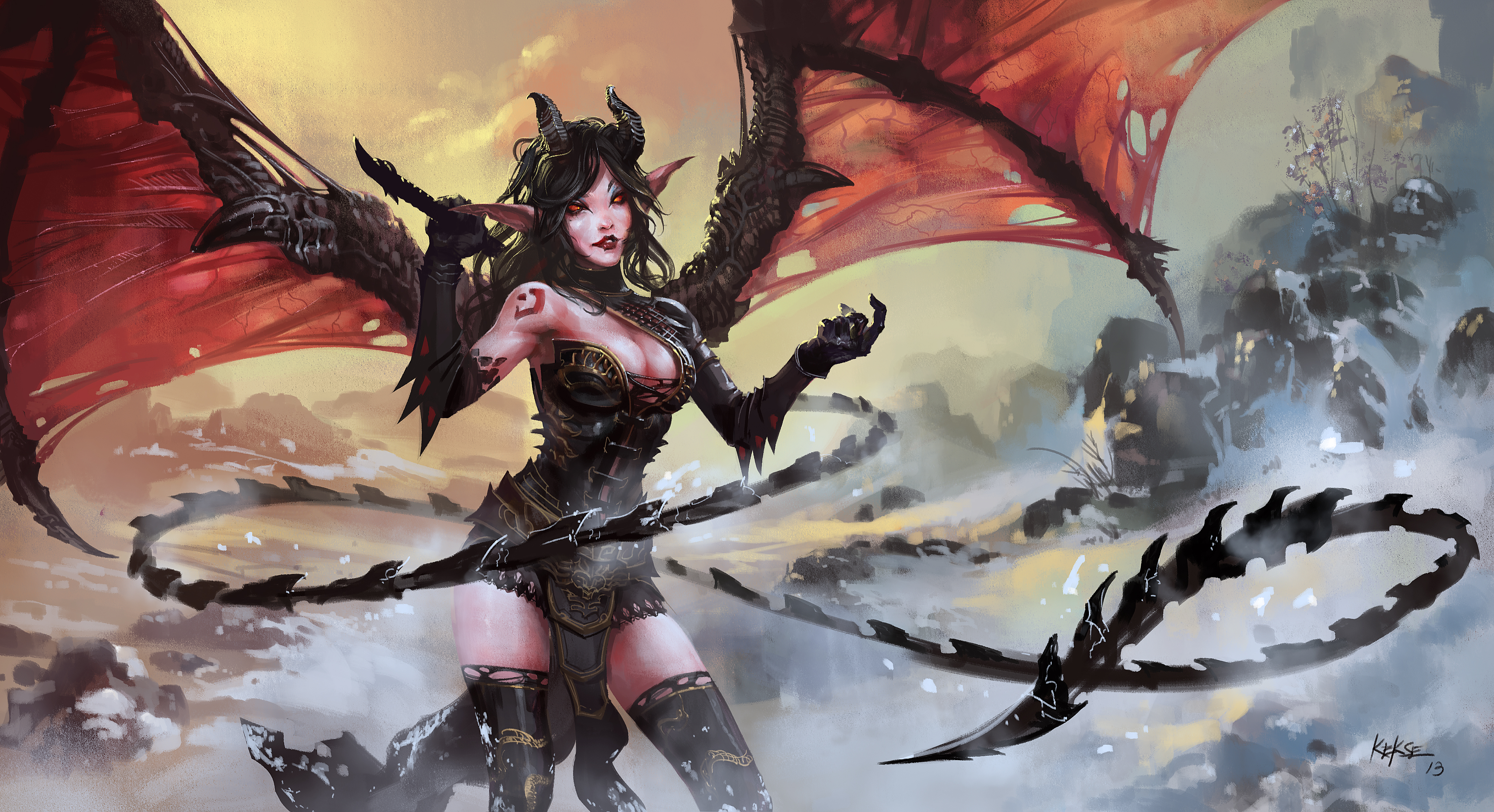 Demon Woman
 Wallpapers