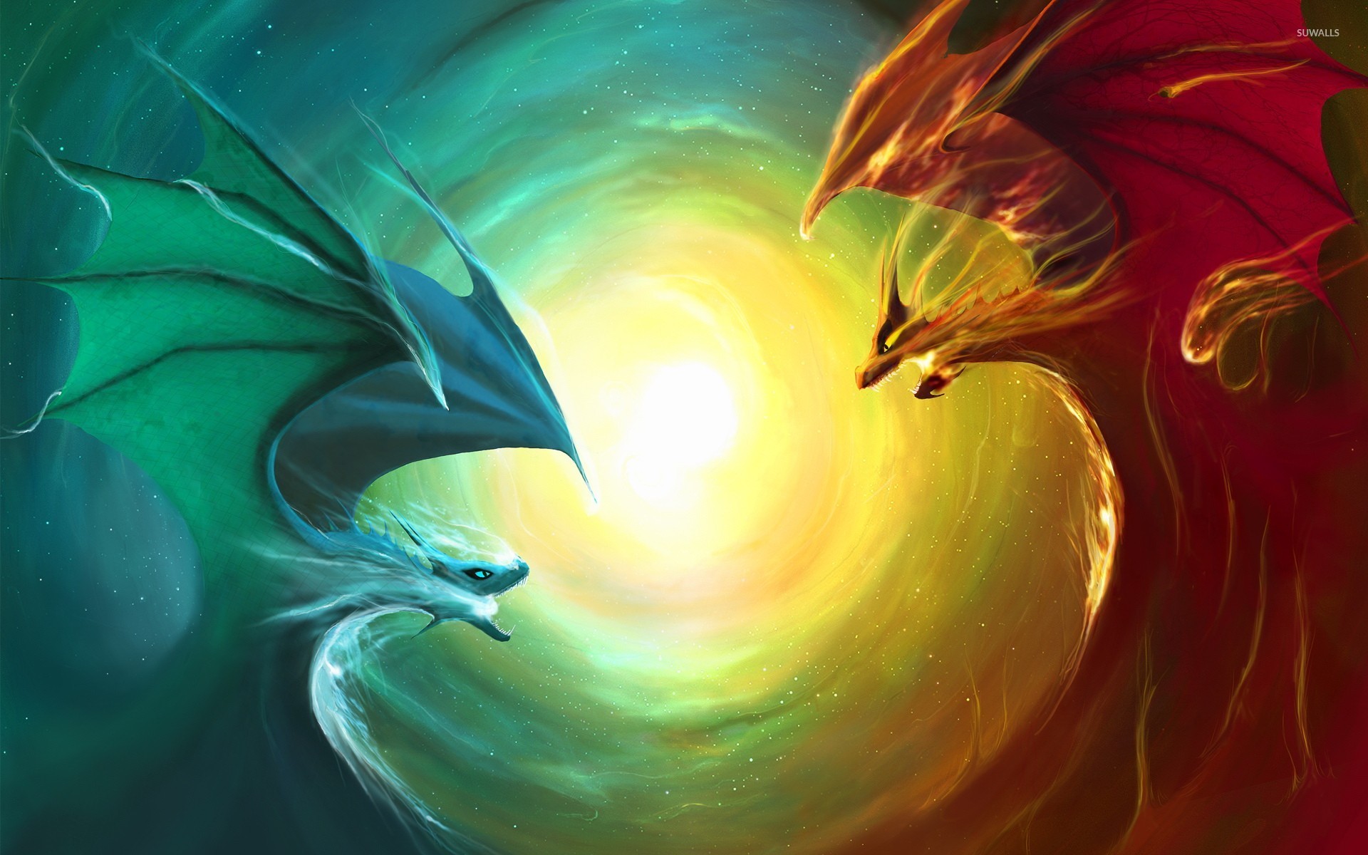 Dragon Battle Wallpapers