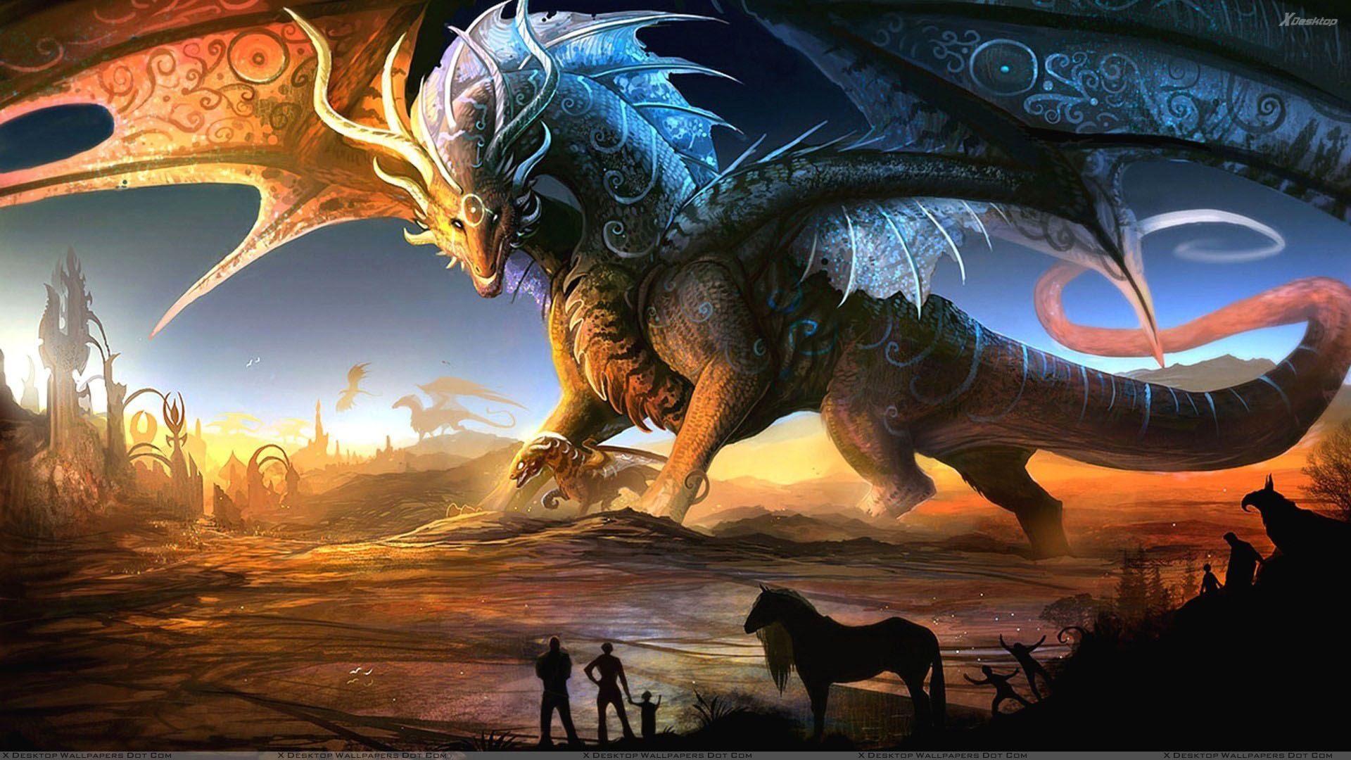 Dragon Fantasy Art
 Wallpapers