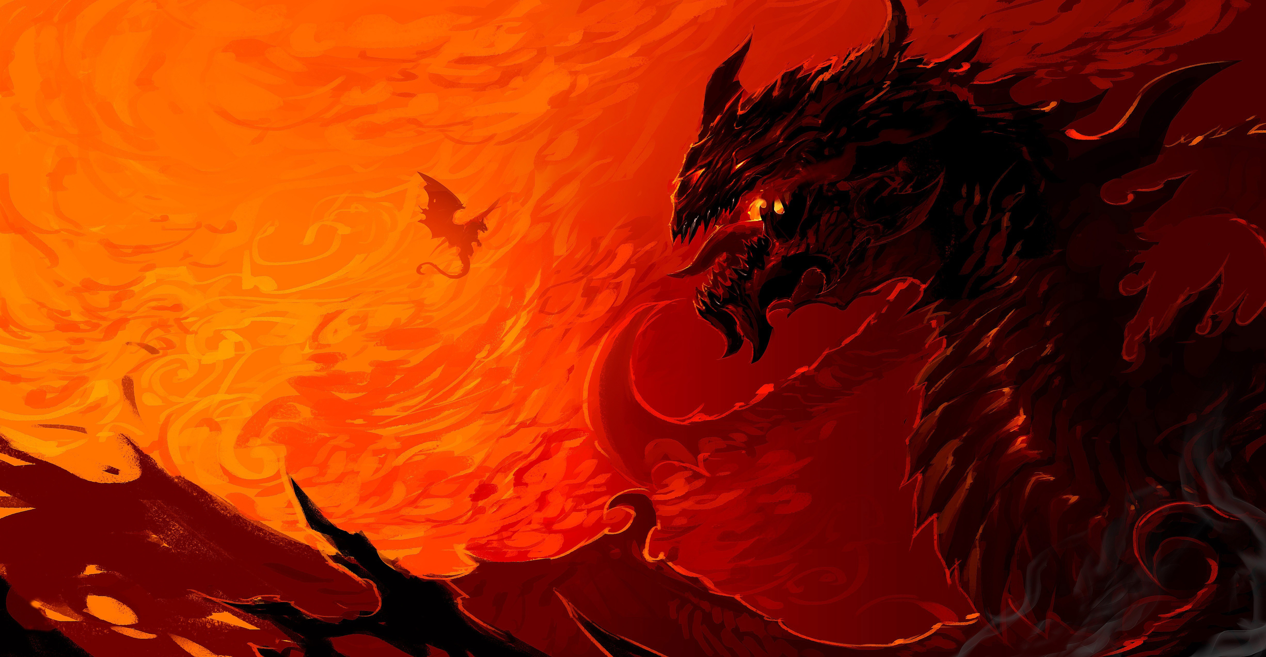 Dragon Fire Art
 Wallpapers