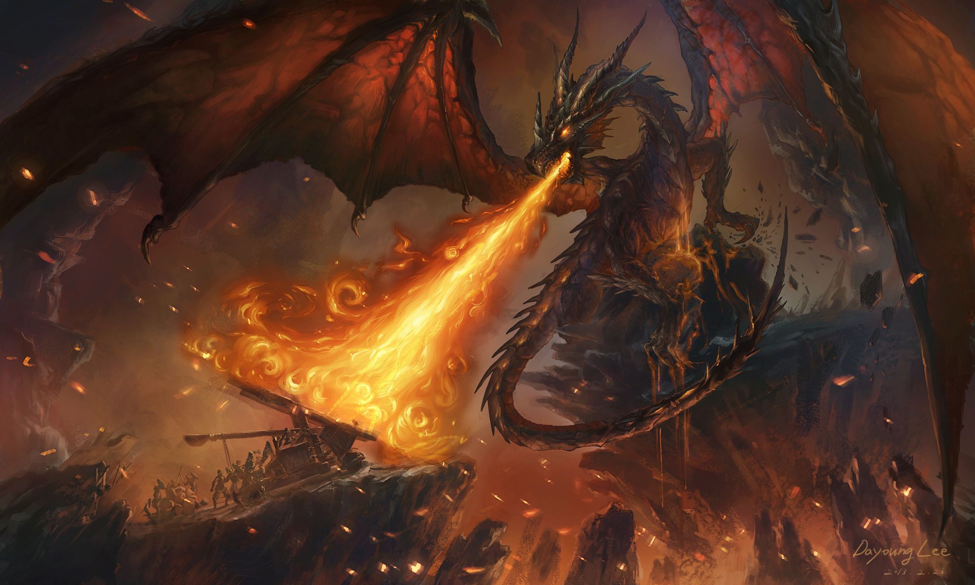 Dragon Fire Art
 Wallpapers