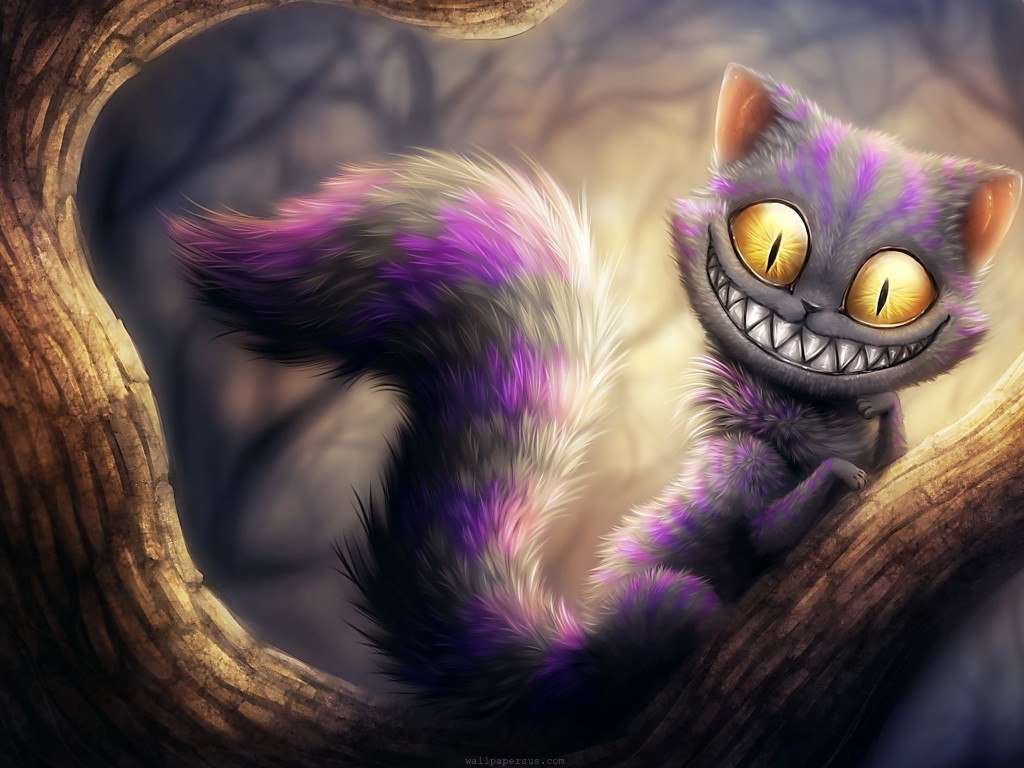 Fantasy Cat And Tree
 Wallpapers