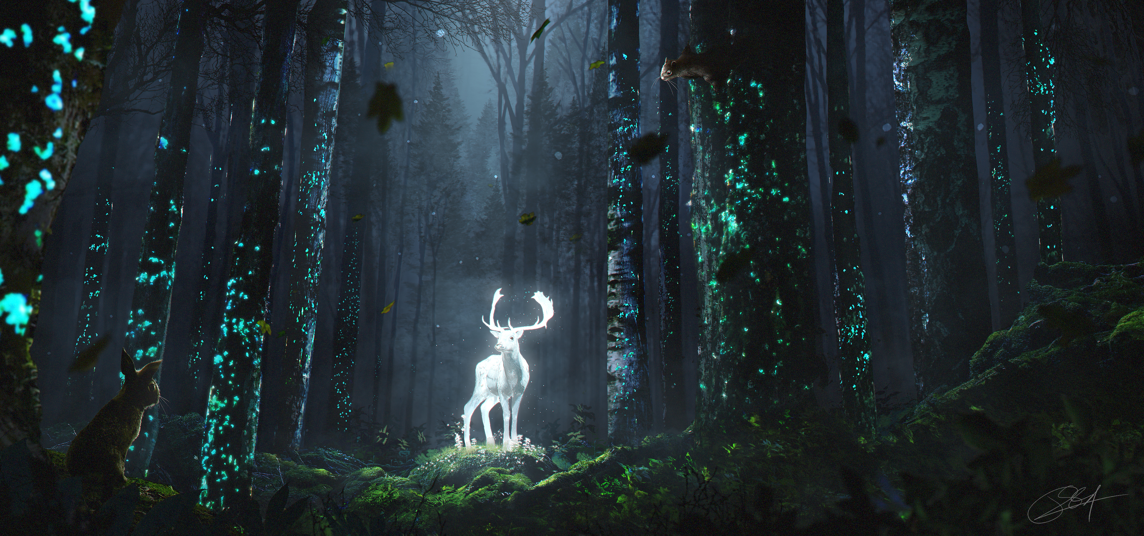 Fantasy Deer
 Wallpapers