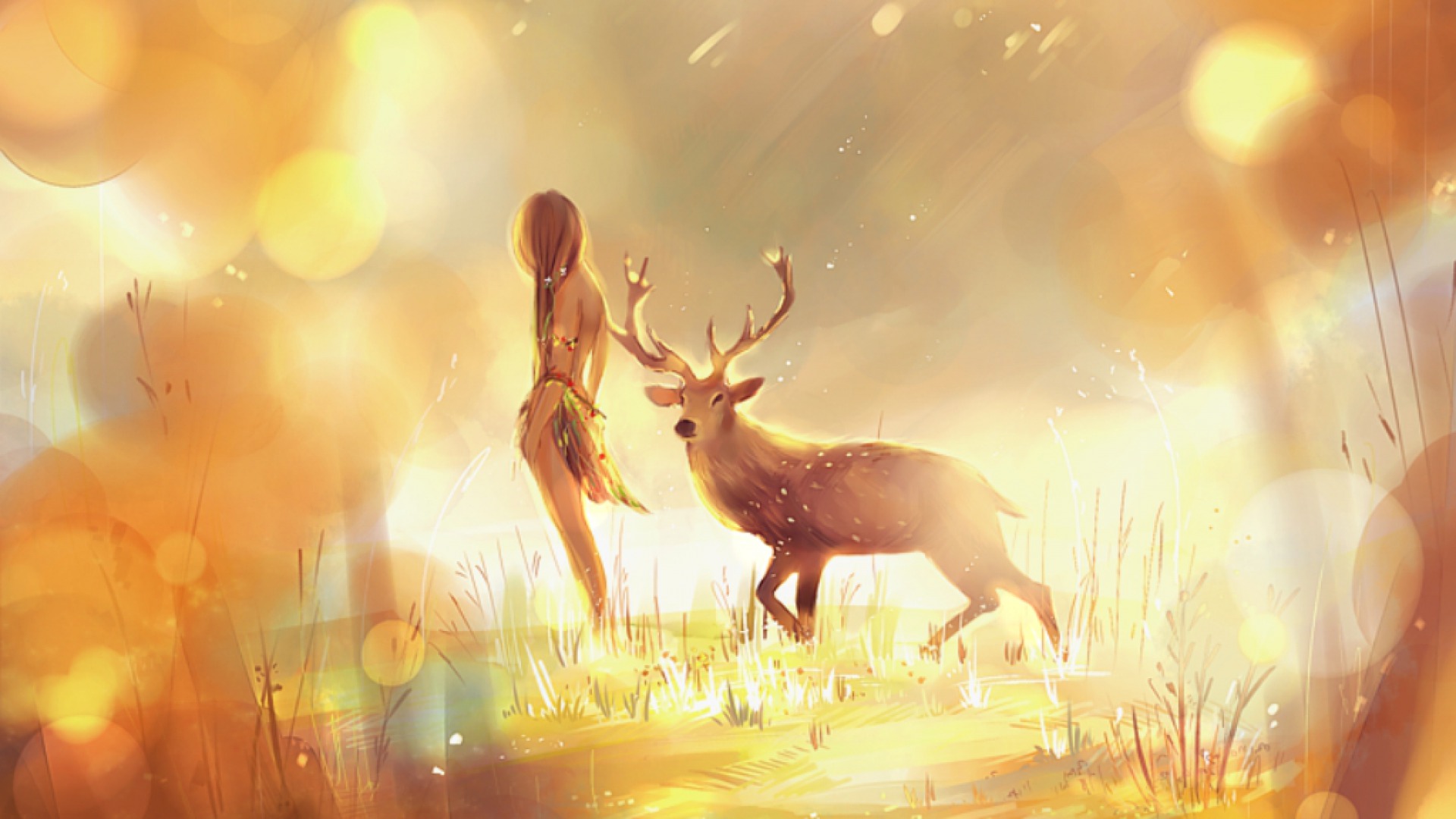 Fantasy Deer
 Wallpapers