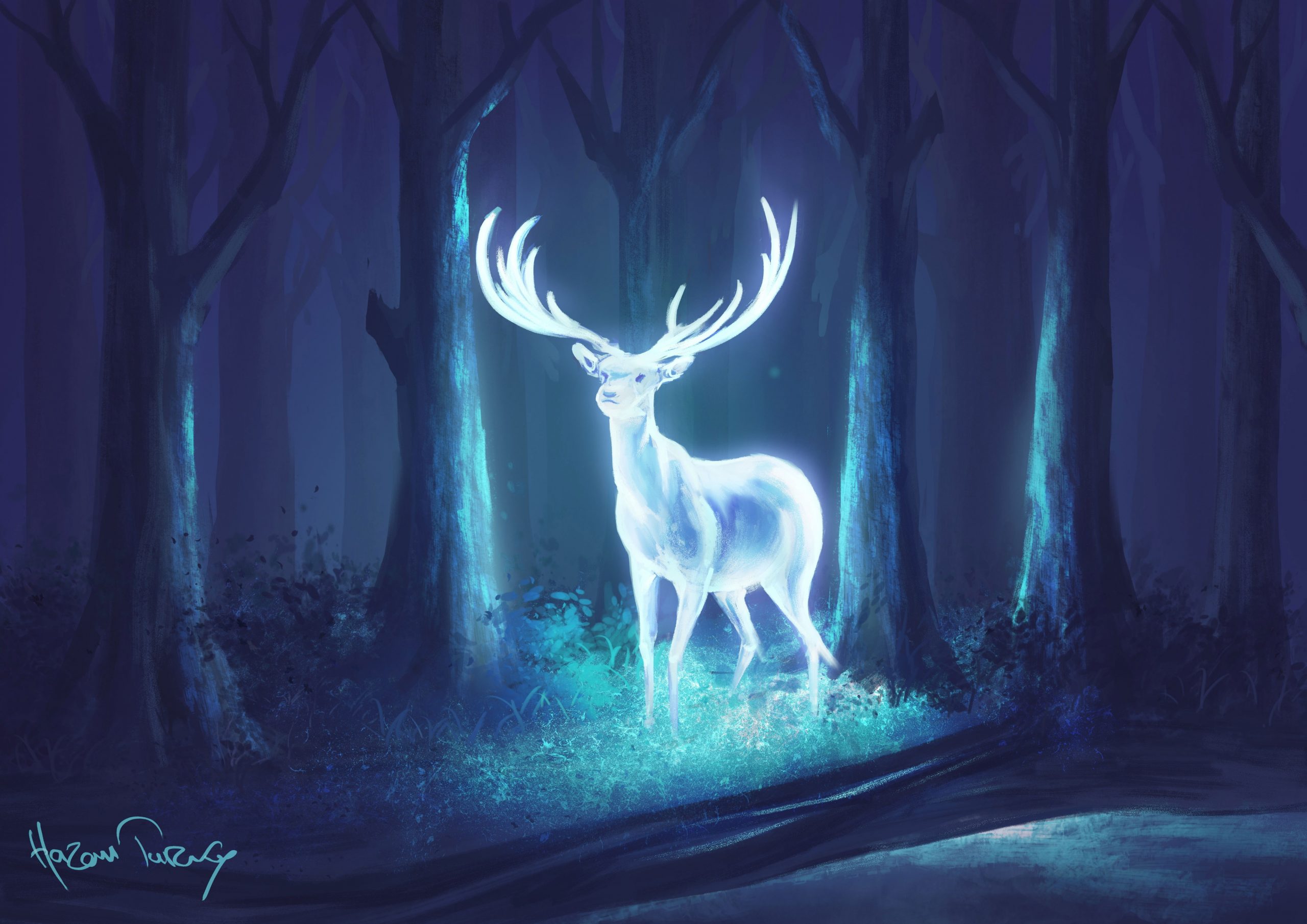 Fantasy Elk Wallpapers