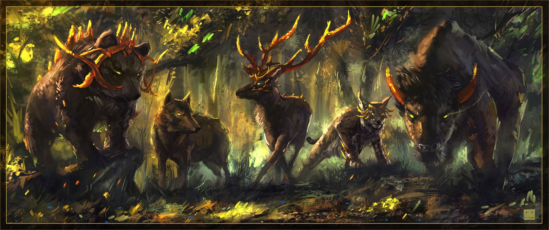 Fantasy Elk Wallpapers