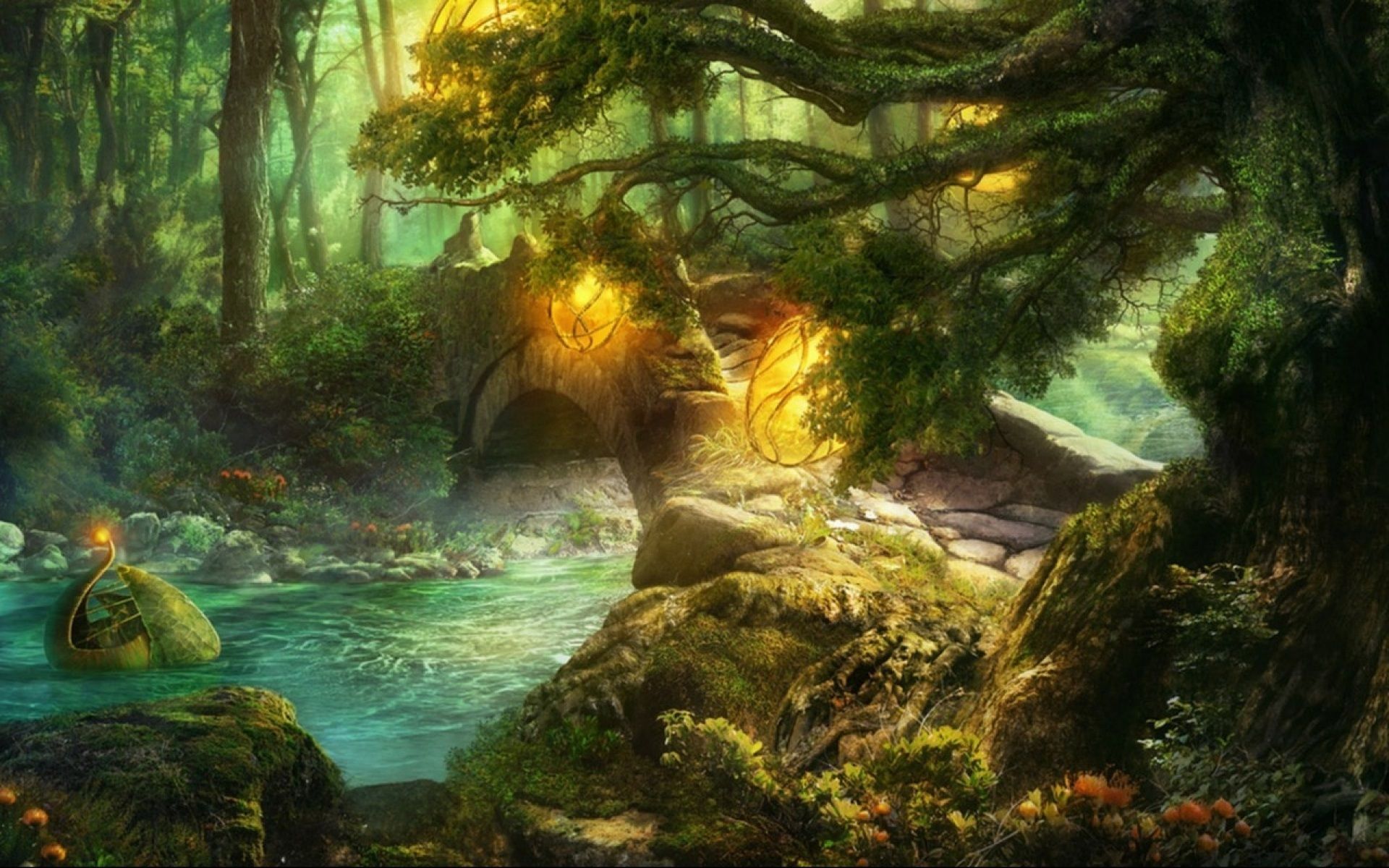 Fantasy Forest Wallpapers