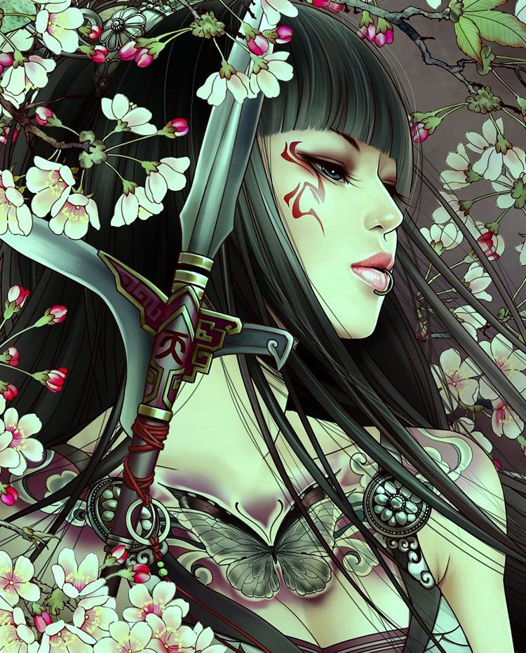 Fantasy Geisha Wallpapers