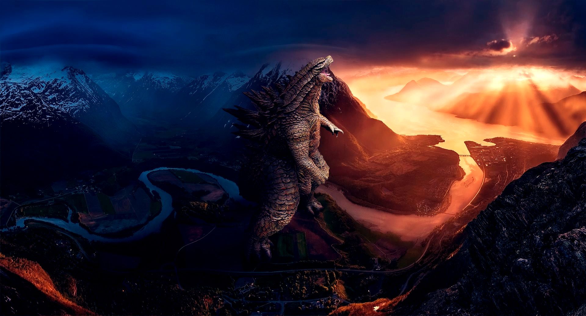 Fantasy Godzilla Wallpapers