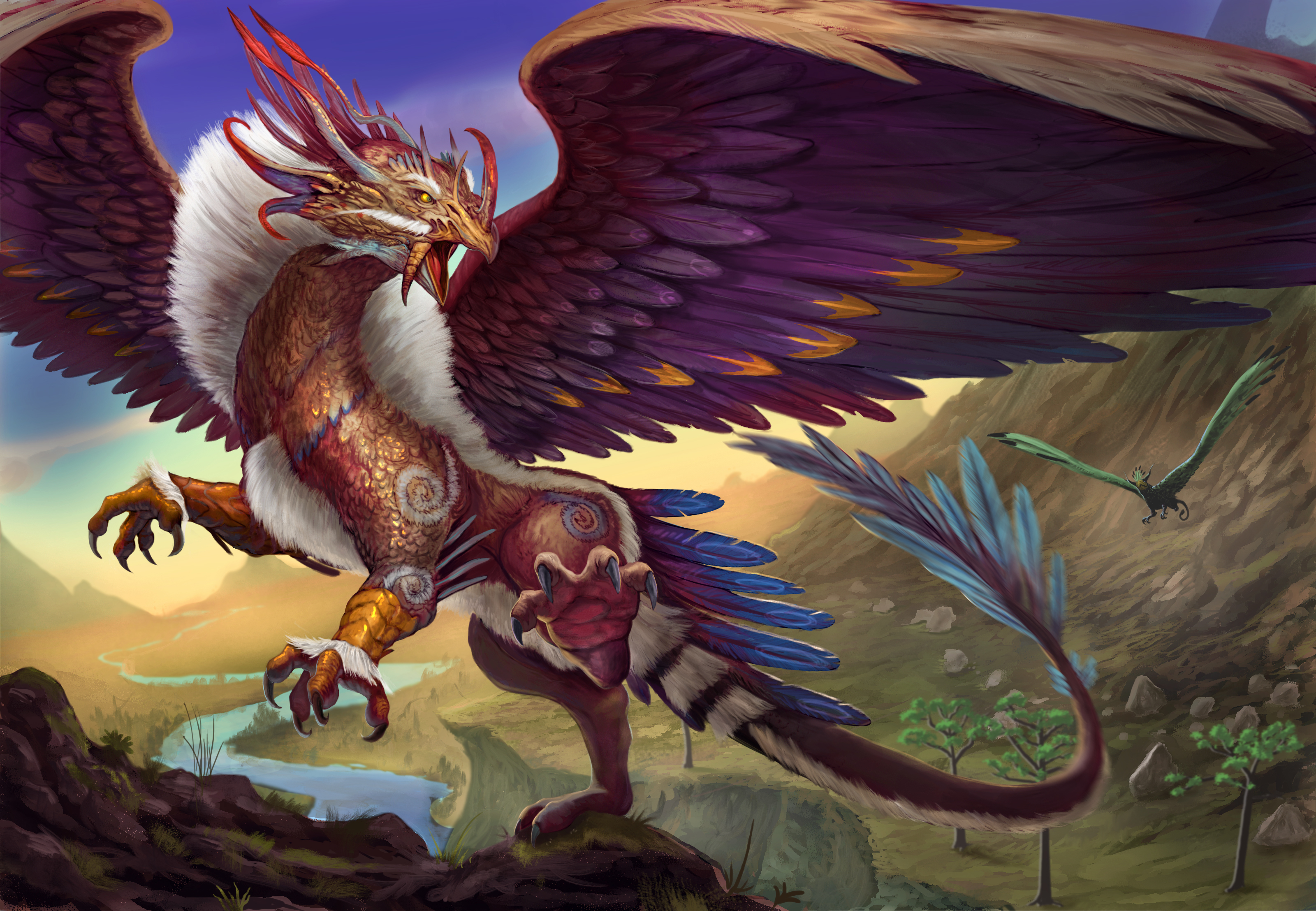 Fantasy Griffin Wallpapers