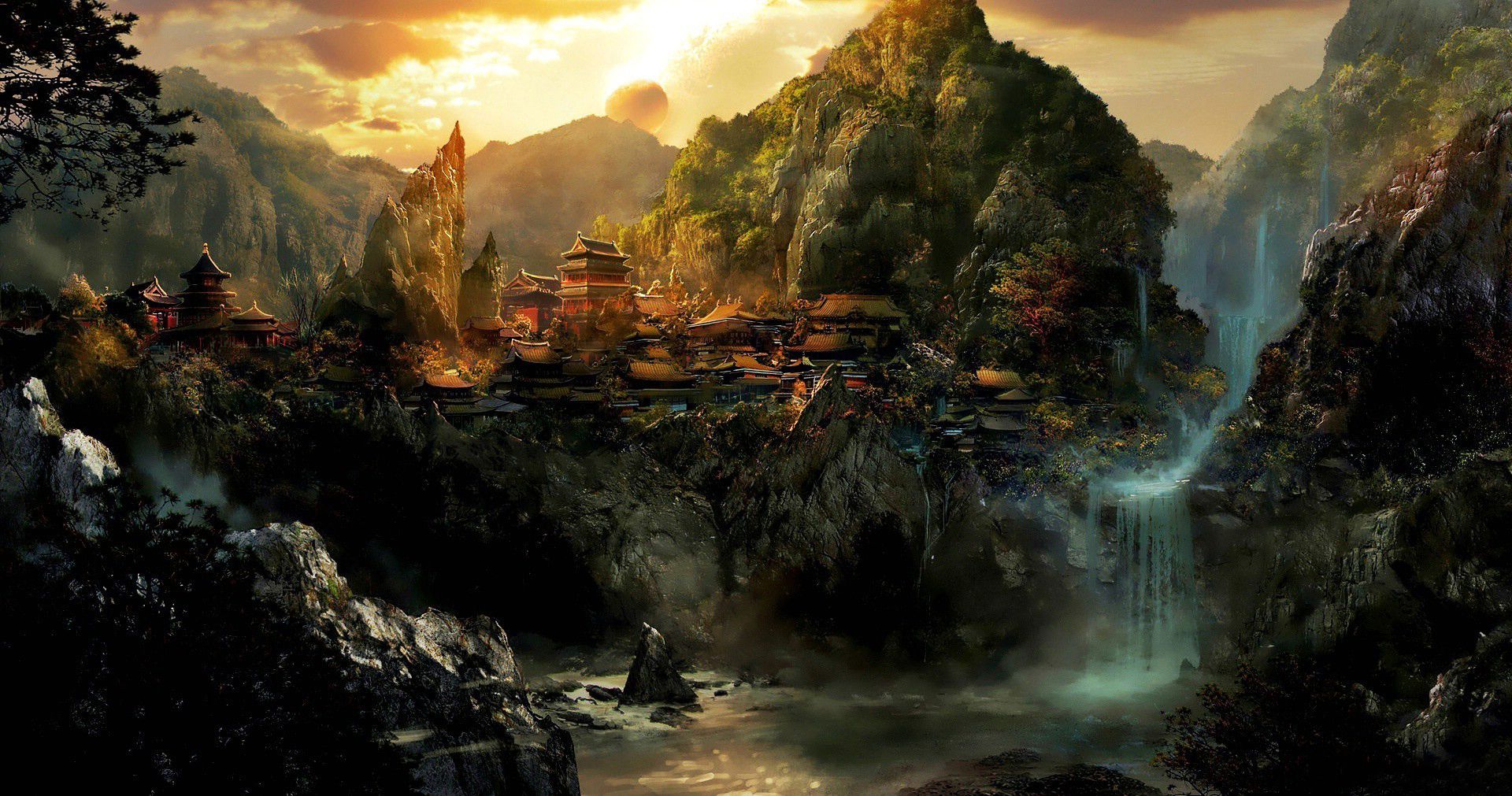 Fantasy Oriental Wallpapers