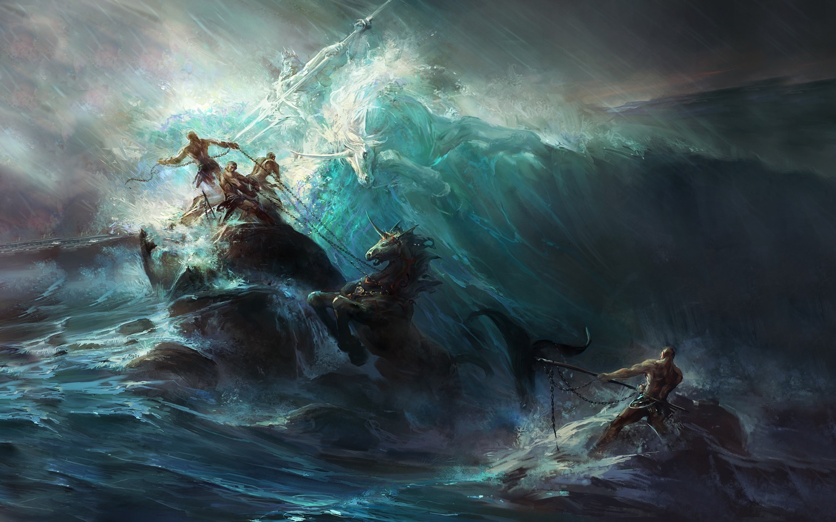 Fantasy Poseidon Wallpapers