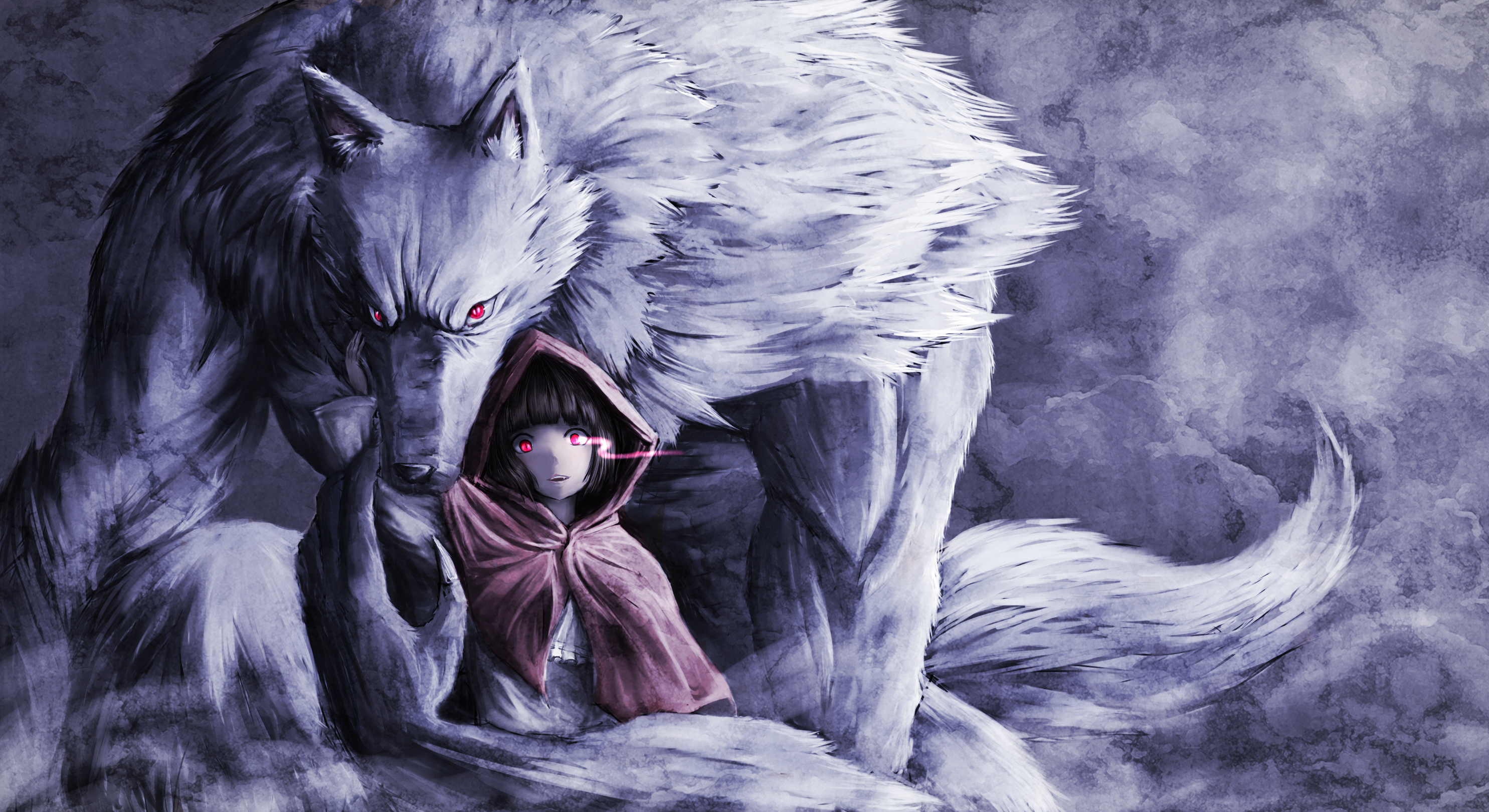 Fantasy Red Riding Hood Wallpapers