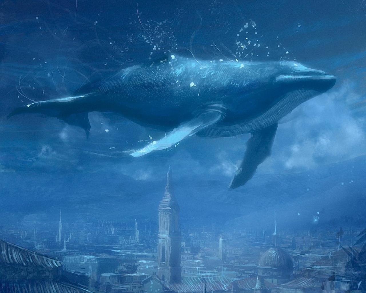 Fantasy Whale Wallpapers