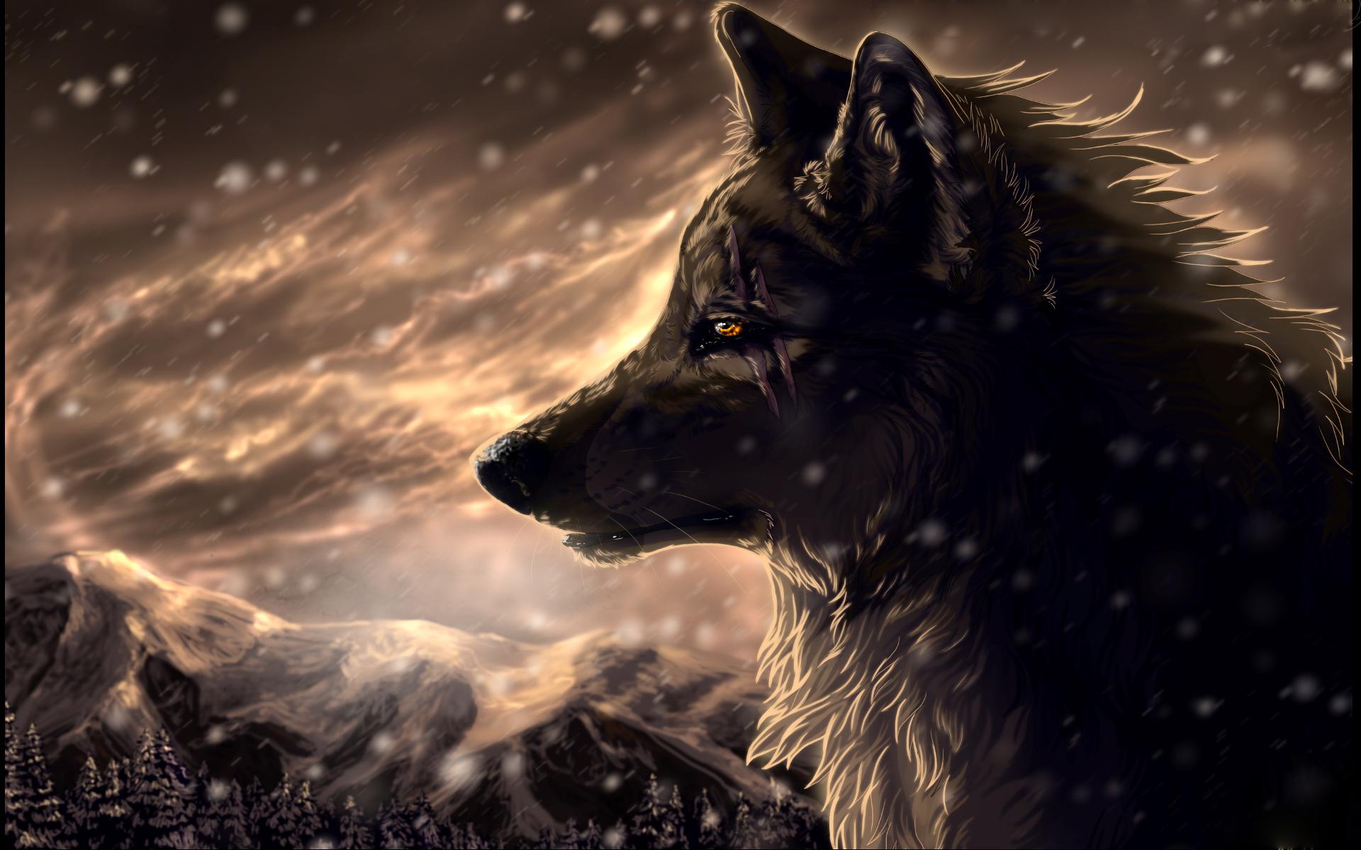 Fantasy Wolf Wallpapers