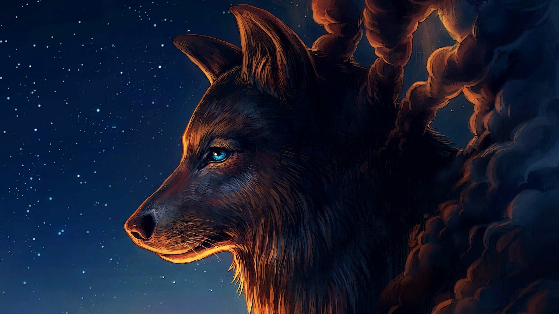 Fantasy Wolf Wallpapers