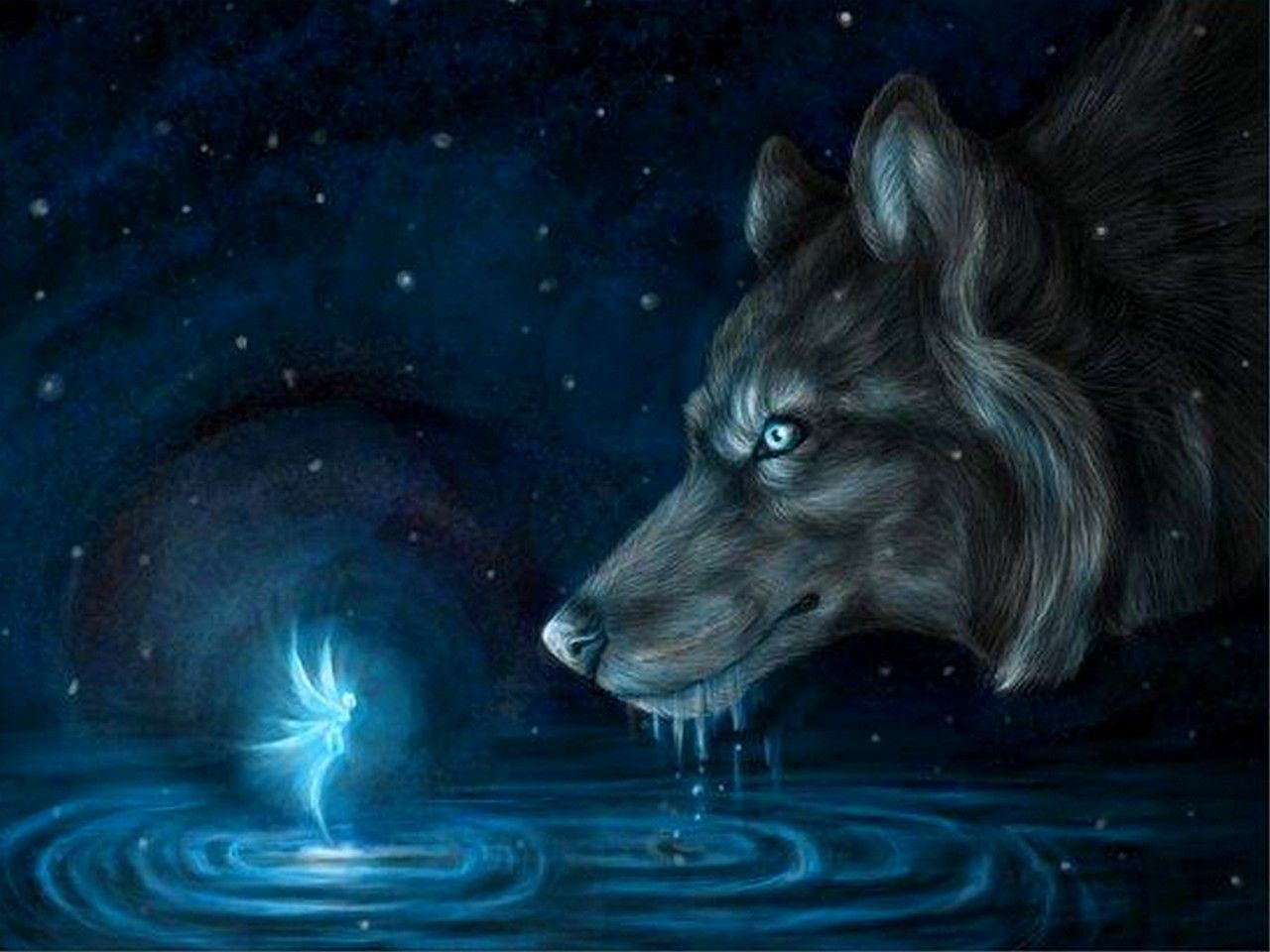 Fantasy Wolf Wallpapers