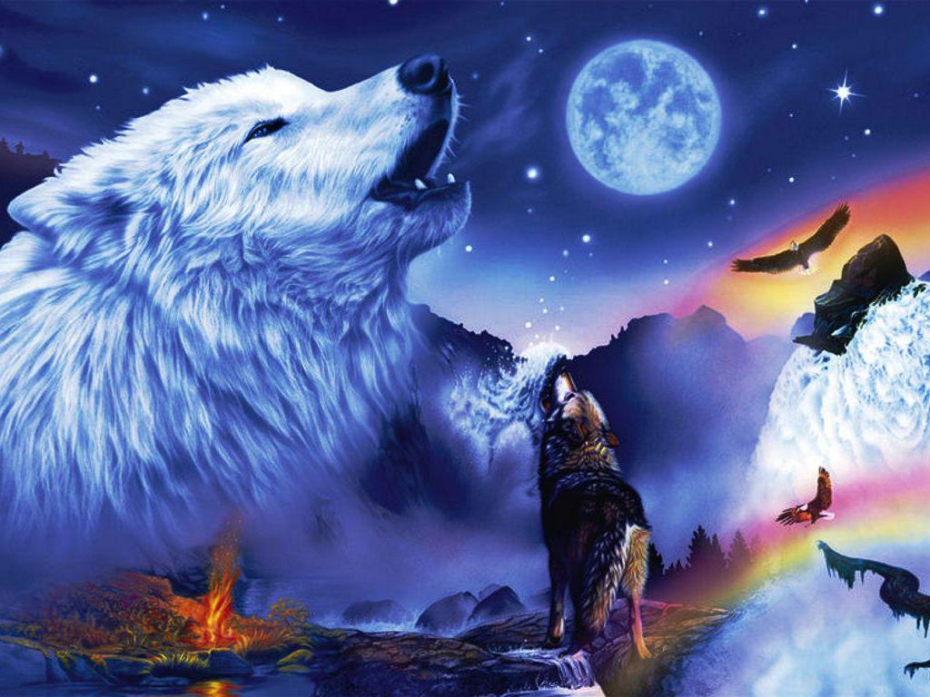 Fantasy Wolf Wallpapers