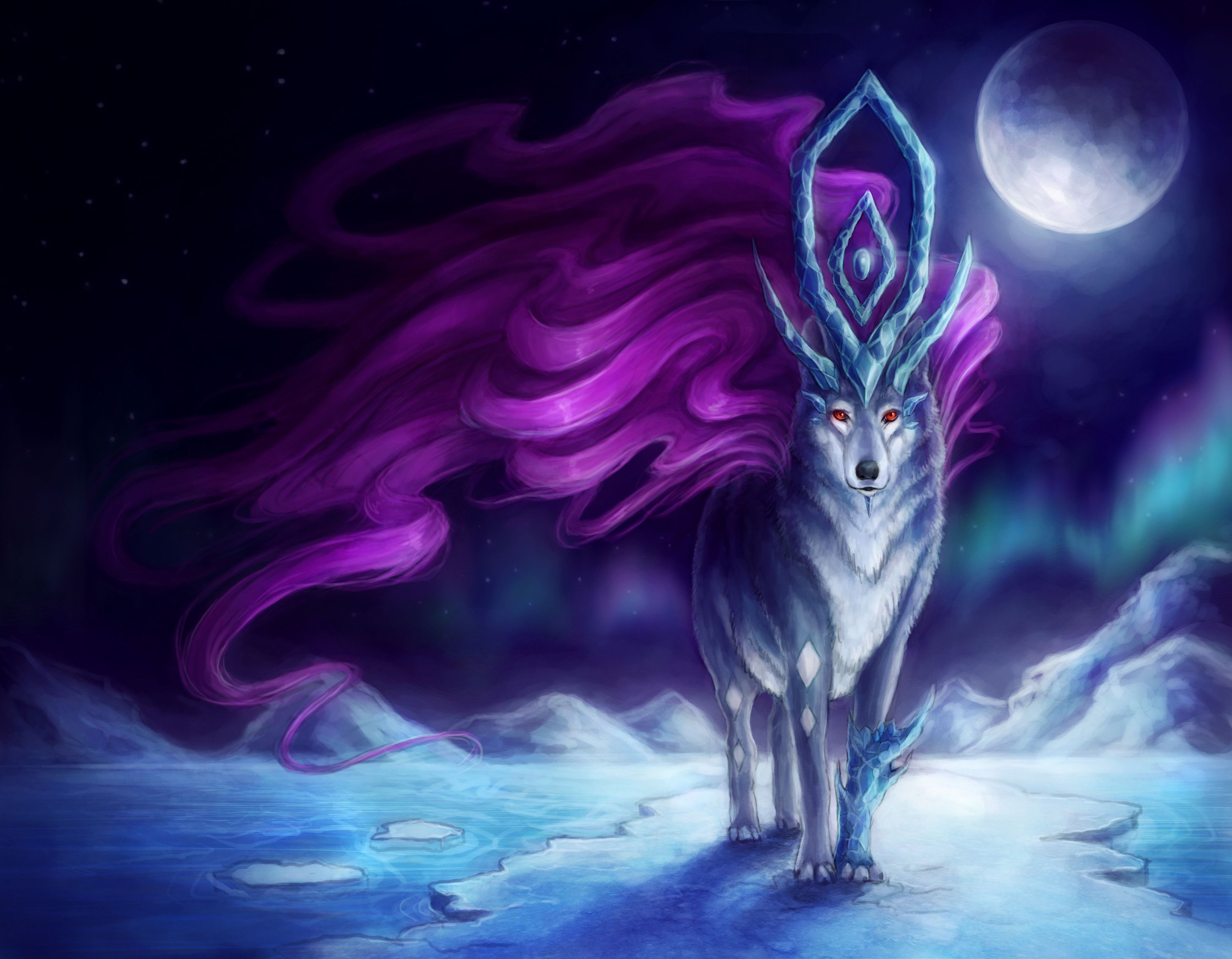 Fantasy Wolf Wallpapers