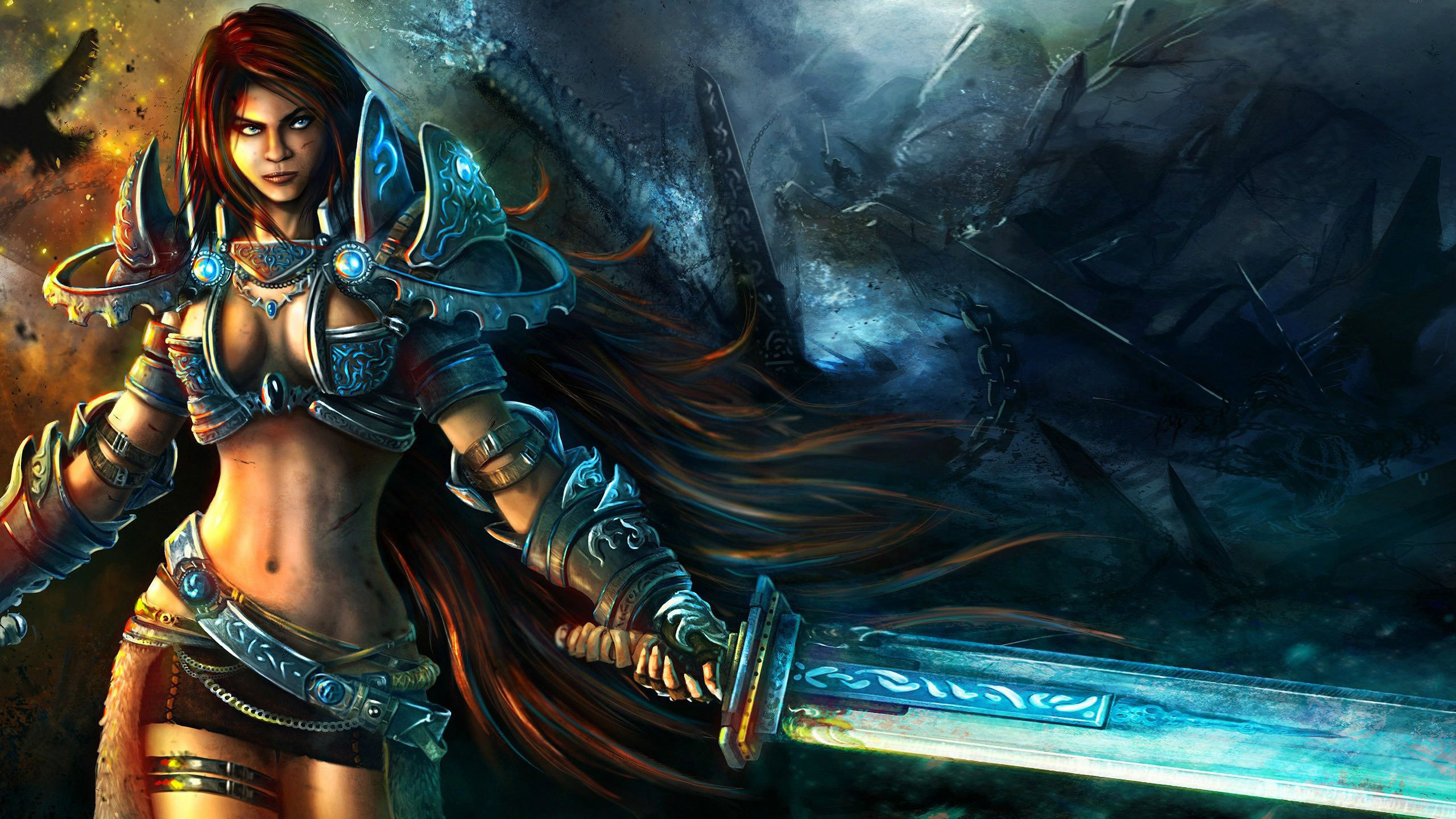 Fantasy Women Warrior Wallpapers