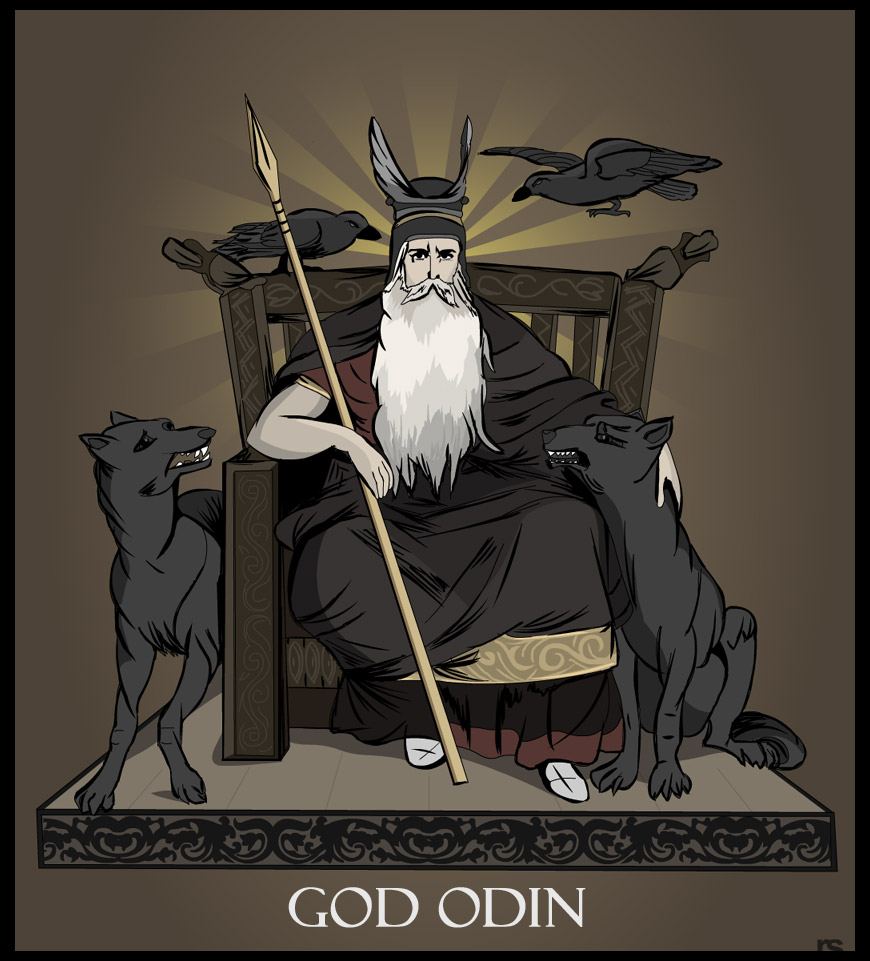 God Odin Artwork
 Wallpapers