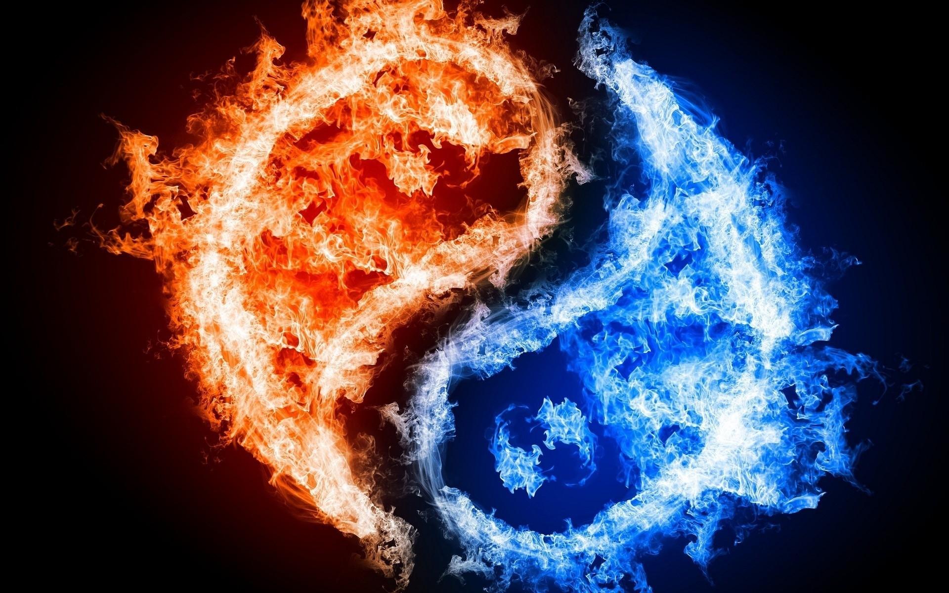 Ice Vs Fire Dragon Fight
 Wallpapers