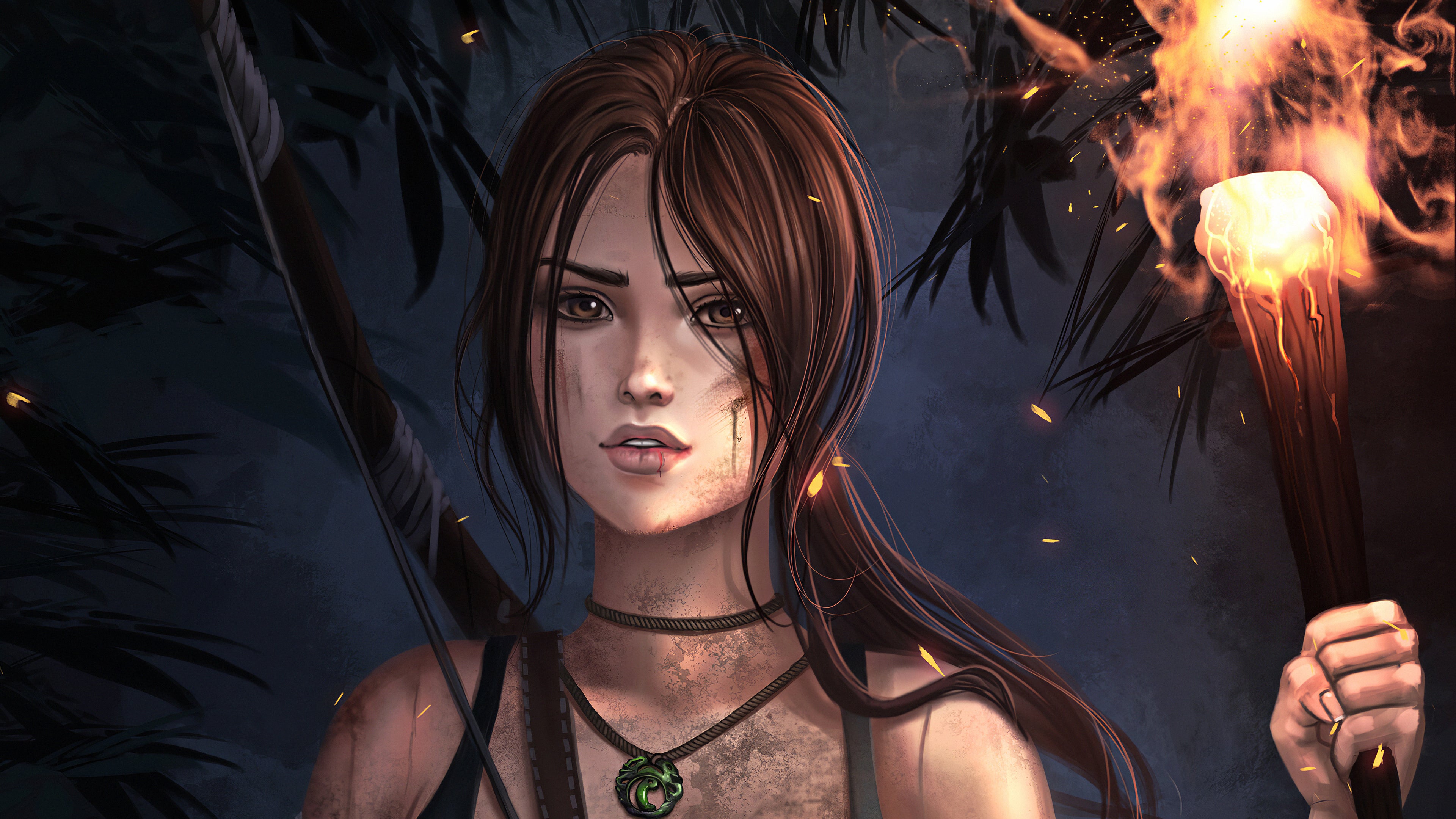 Lara Croft Tomb Raider Artwork
 Wallpapers