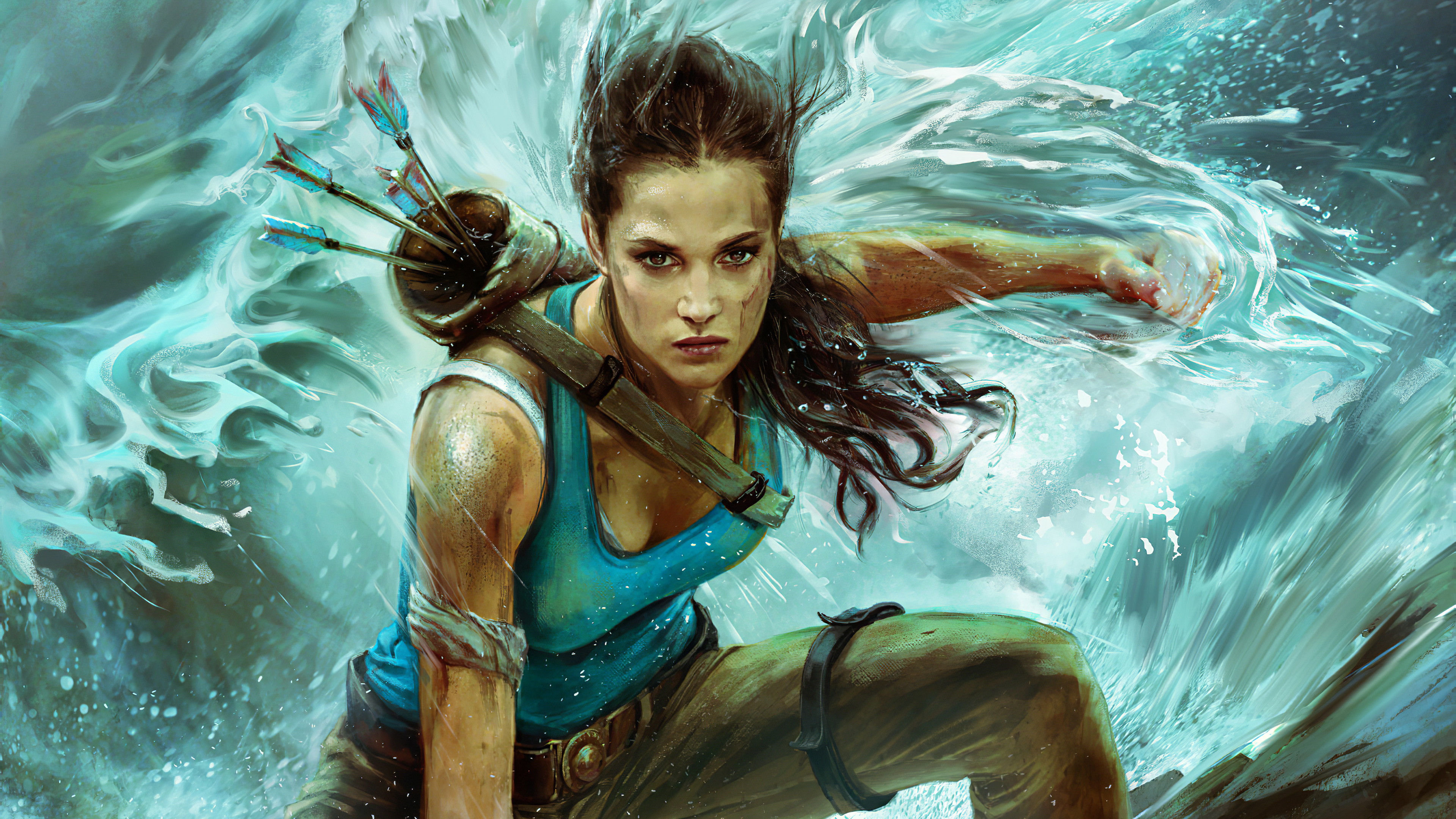 Lara Croft Tomb Raider Artwork
 Wallpapers