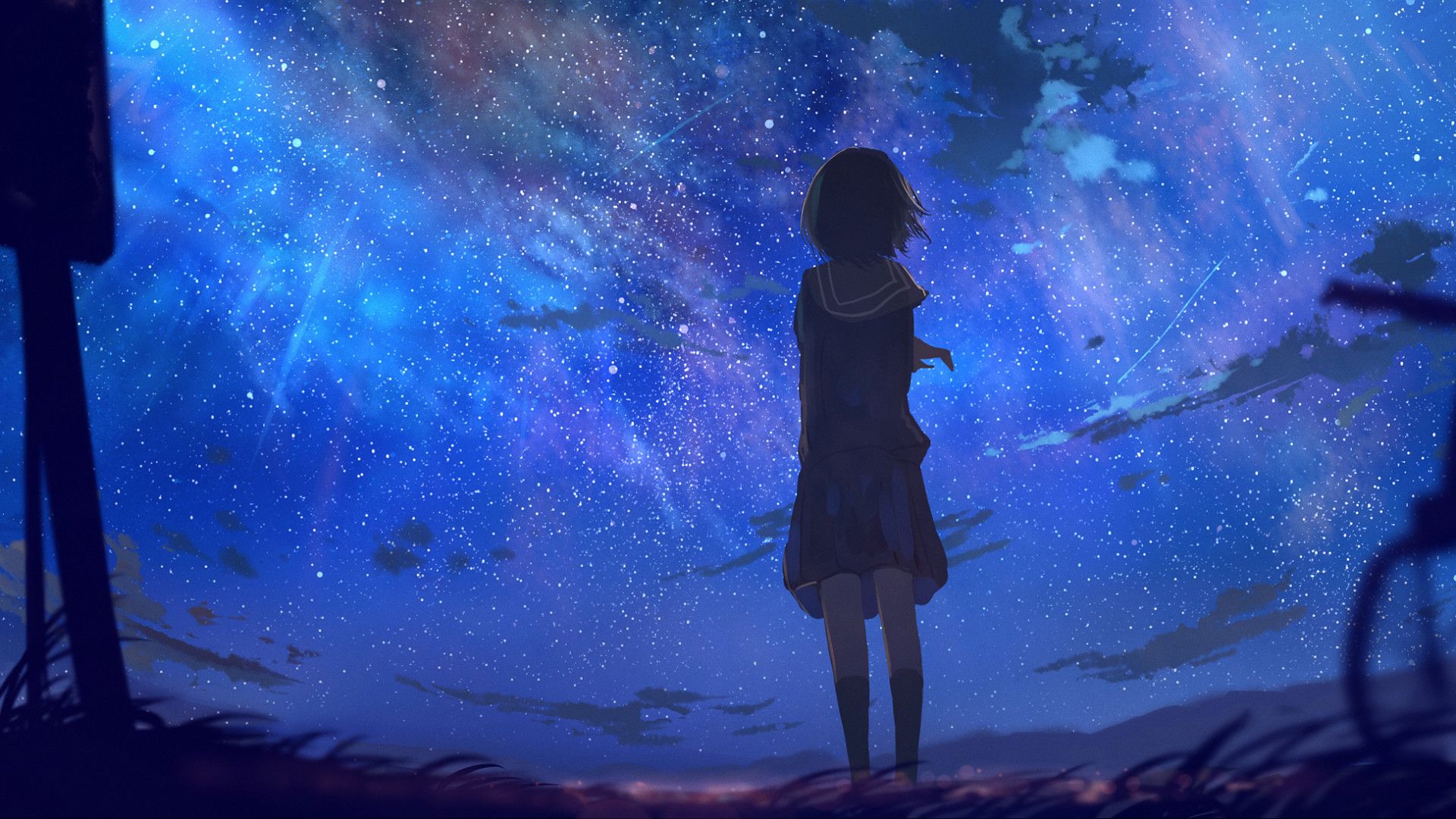 Looking At The Stars
 Wallpapers