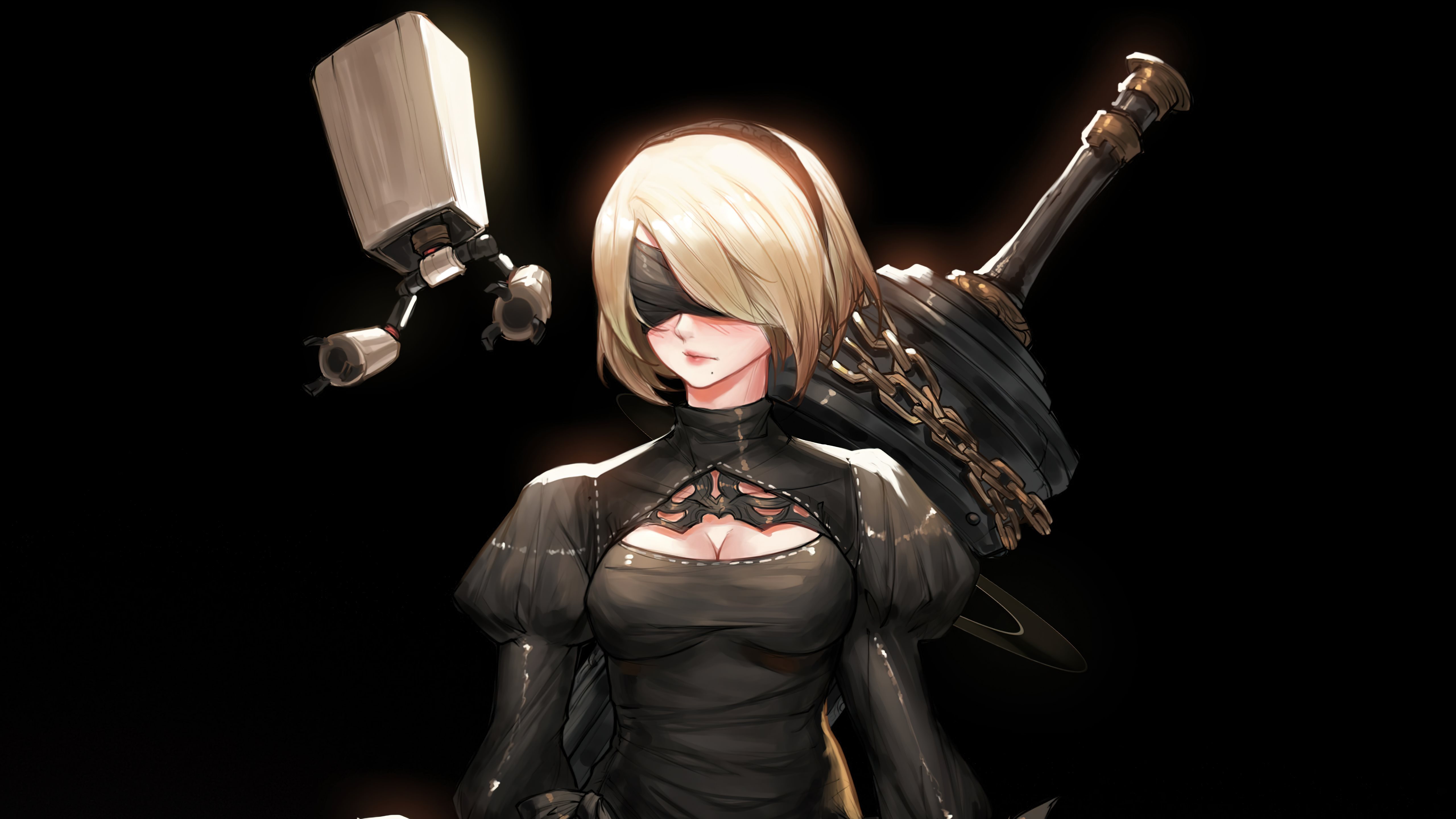 Nier Automata Fantasy Game Art
 Wallpapers